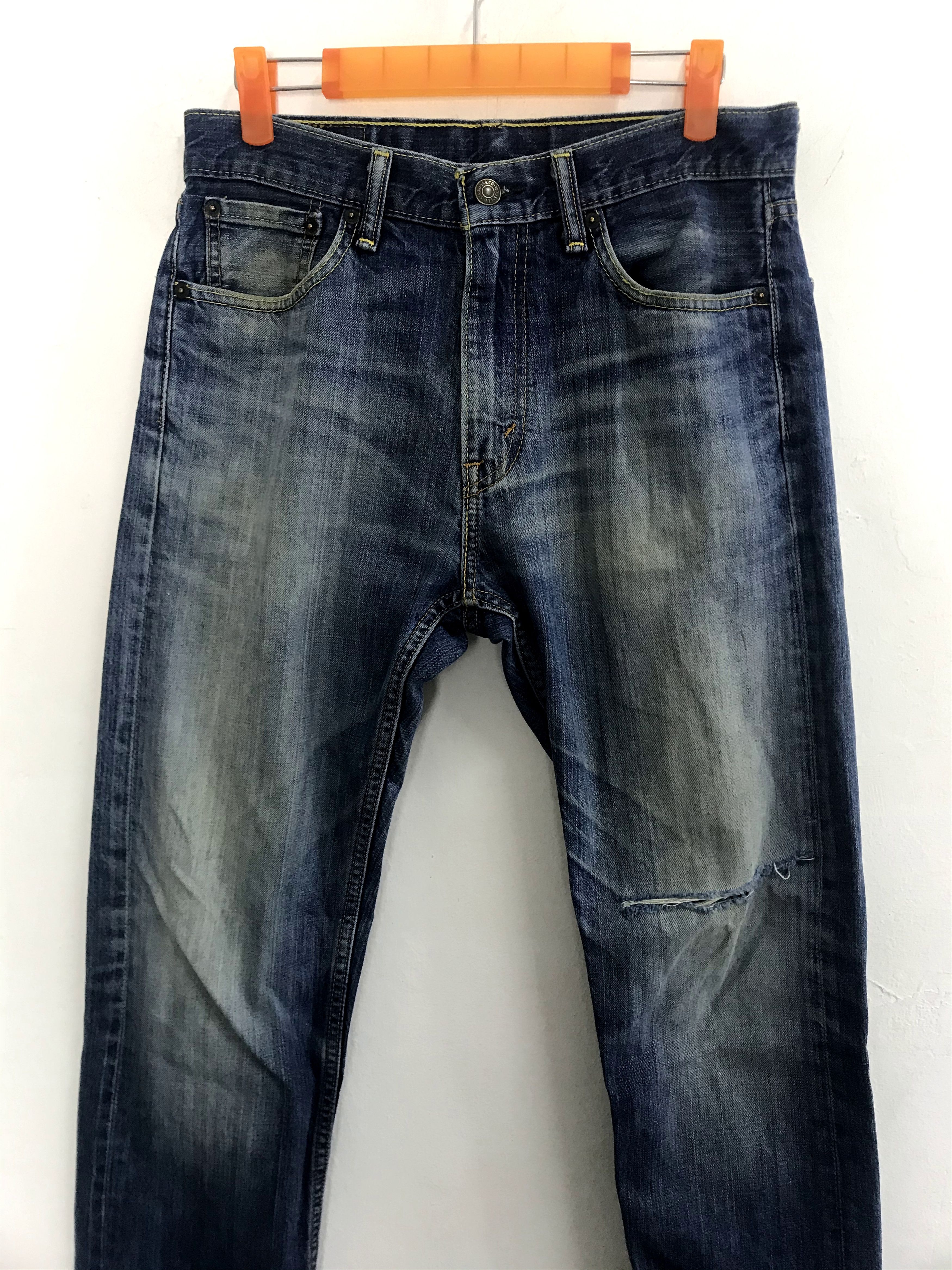 Levi's Vintage Distressed Denim Levi's Strauss Jeans Lot 505 Pants Size US 29 - 3 Thumbnail