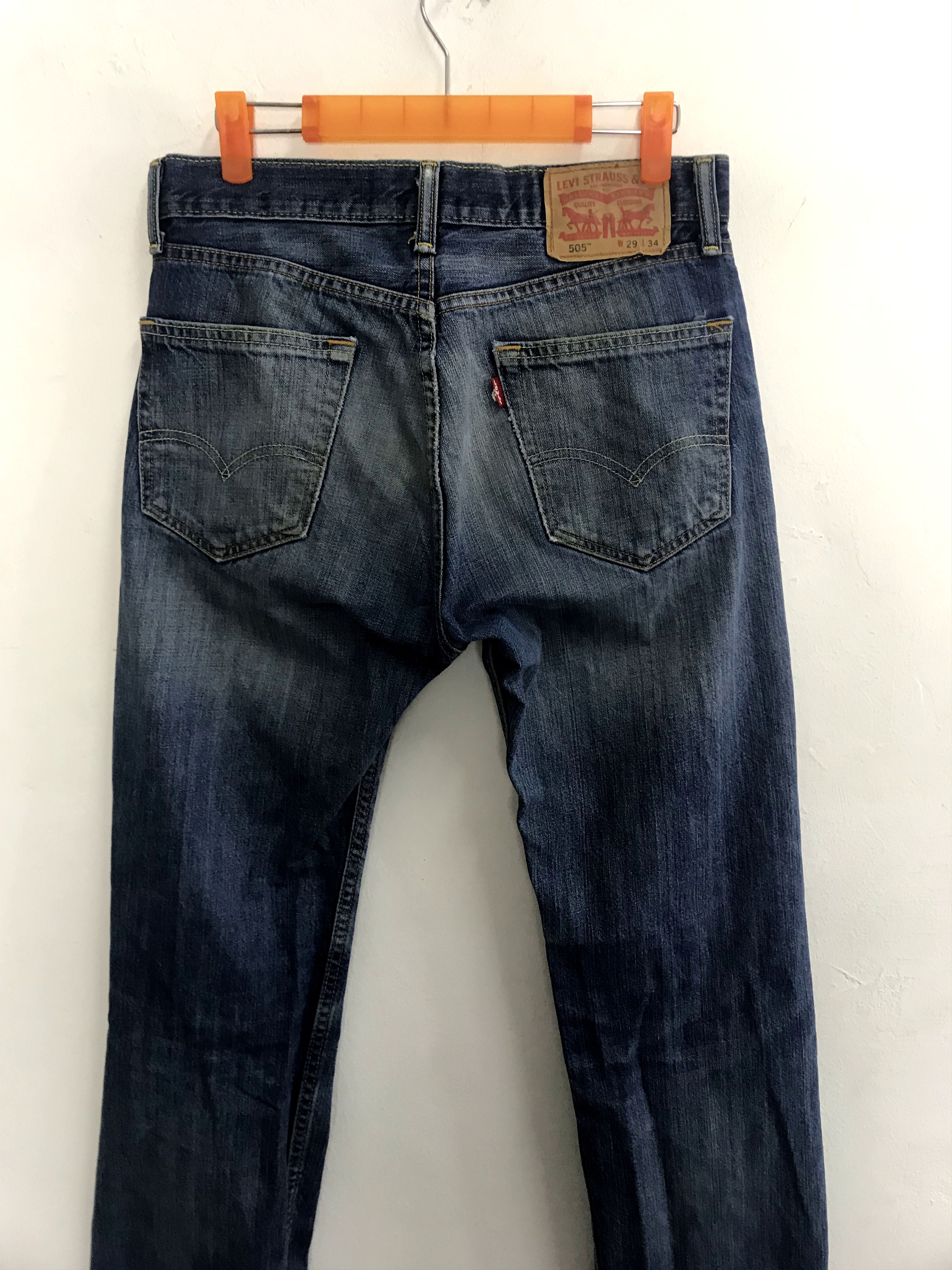 Levi's Vintage Distressed Denim Levi's Strauss Jeans Lot 505 Pants Size US 29 - 7 Thumbnail