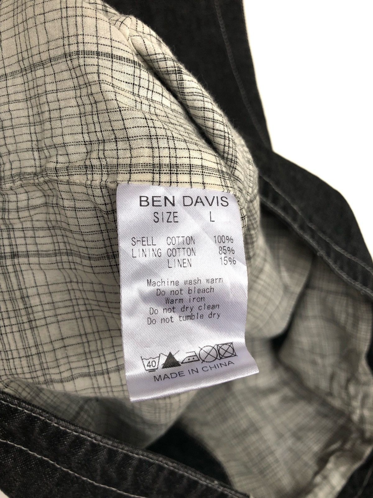 Ben Davis 90s Ben Davies 🇺🇸 Indigo Three Pocket Denim Vests Size US M / EU 48-50 / 2 - 7 Thumbnail