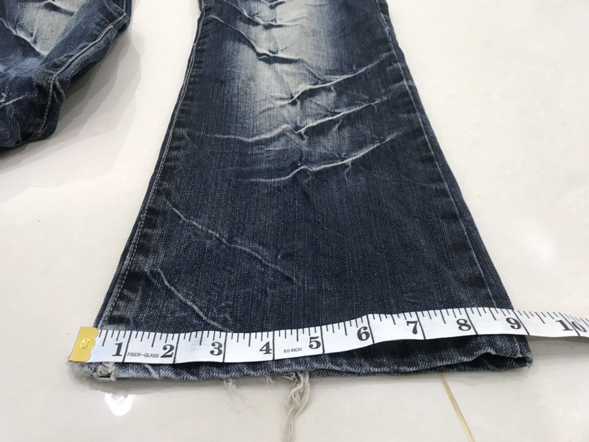 Japanese Brand Hype Dragon Jeans Tokyo Underground Lightning Design Denim Size US 30 / EU 46 - 8 Thumbnail