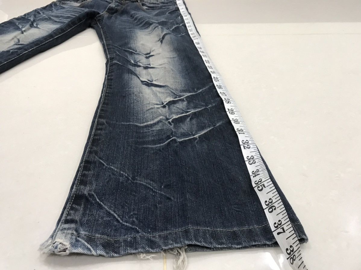 Japanese Brand Hype Dragon Jeans Tokyo Underground Lightning Design Denim Size US 30 / EU 46 - 10 Thumbnail