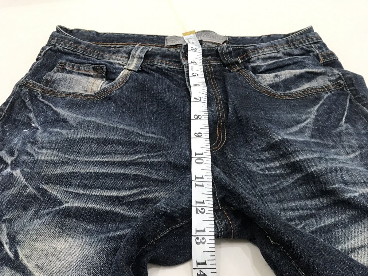 Japanese Brand Hype Dragon Jeans Tokyo Underground Lightning Design Denim Size US 30 / EU 46 - 6 Thumbnail