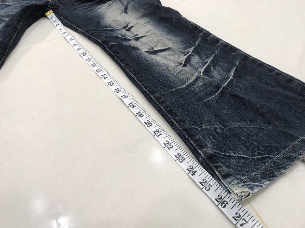 Japanese Brand Hype Dragon Jeans Tokyo Underground Lightning Design Denim Size US 30 / EU 46 - 9 Thumbnail