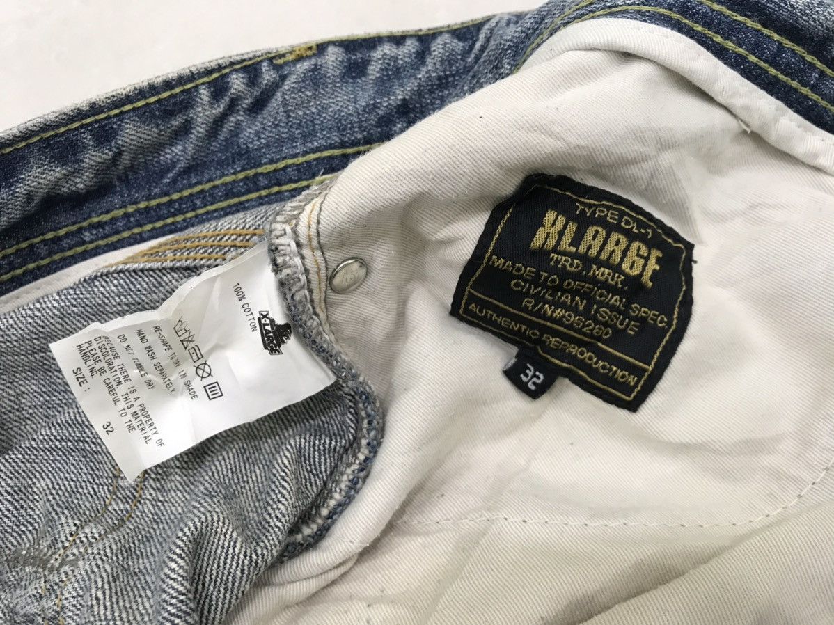 Xlarge X-LARGE Brand Type DL-1 Civilian Issue Zig Zap Design Size US 32 / EU 48 - 4 Thumbnail