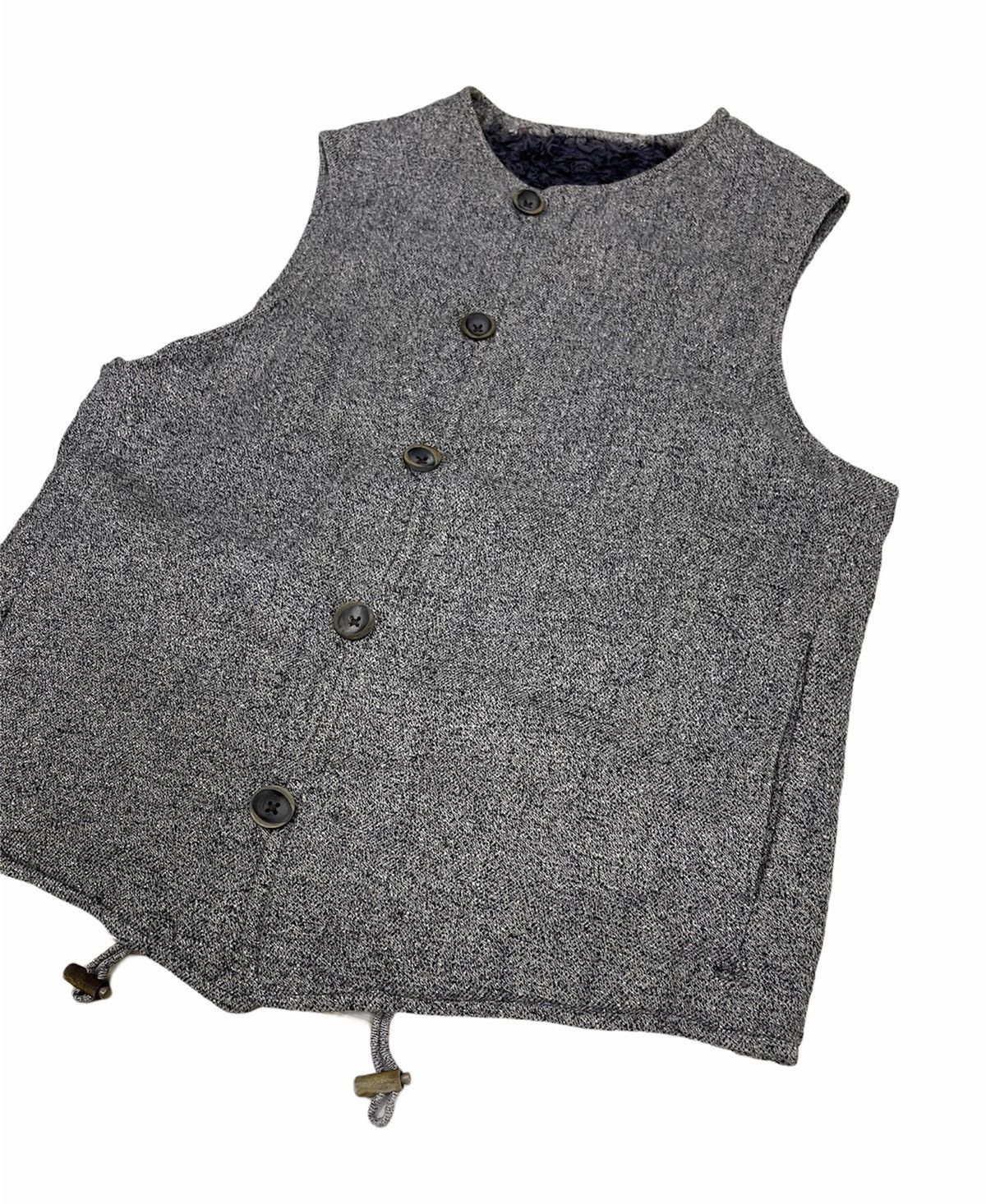 45rpm 45rpm Wool Sherpa Reversible Vest Size US S / EU 44-46 / 1 - 4 Thumbnail