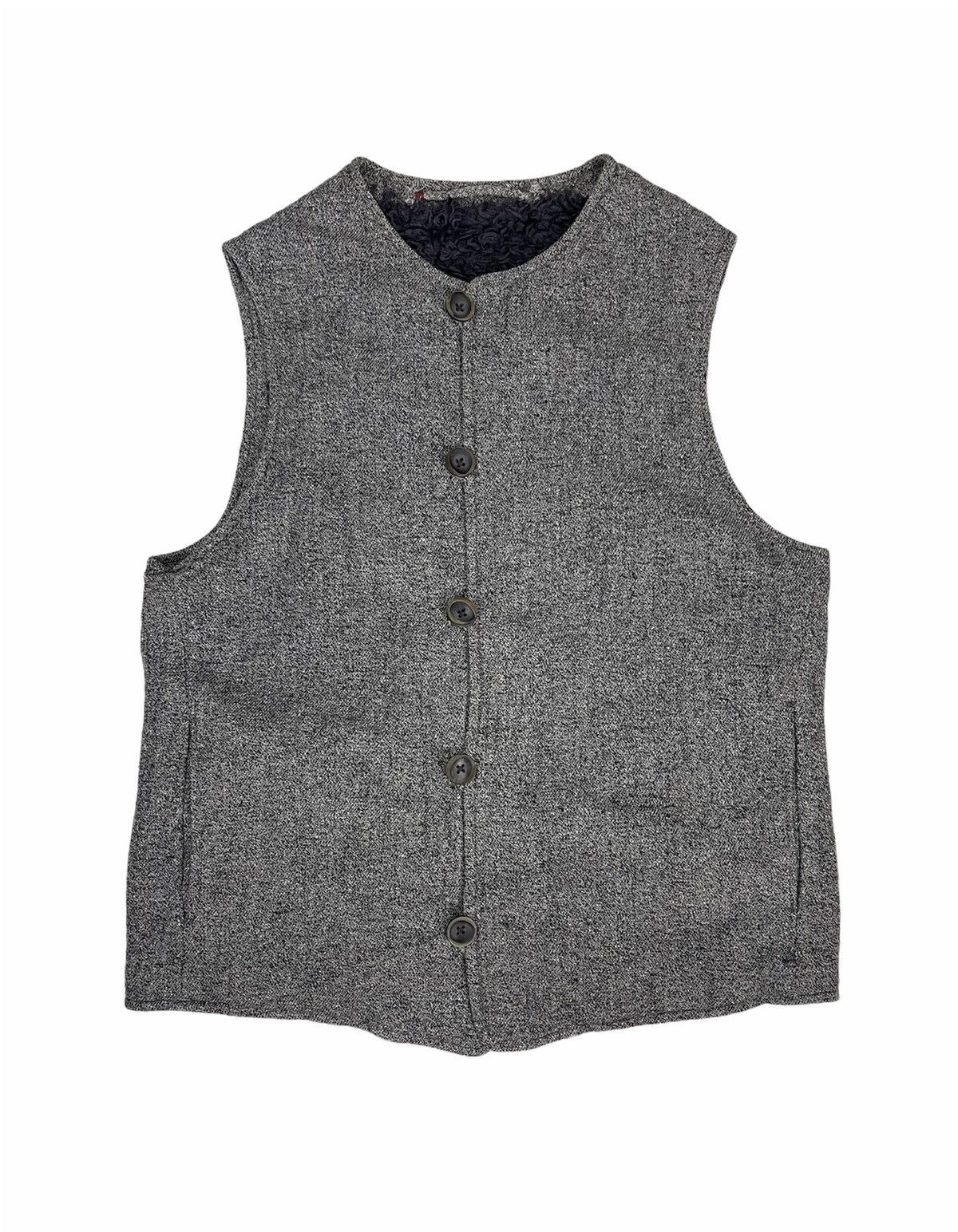 45rpm 45rpm Wool Sherpa Reversible Vest Size US S / EU 44-46 / 1 - 1 Thumbnail