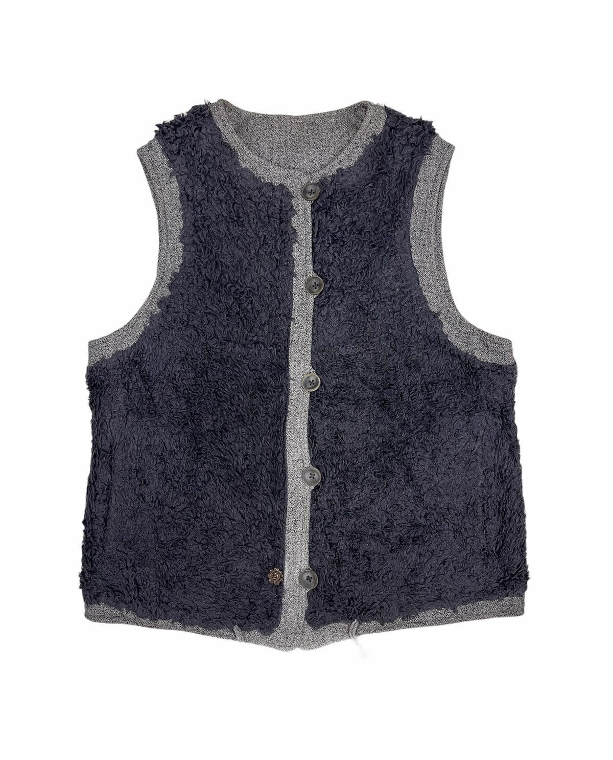 45rpm 45rpm Wool Sherpa Reversible Vest Size US S / EU 44-46 / 1 - 2 Thumbnail
