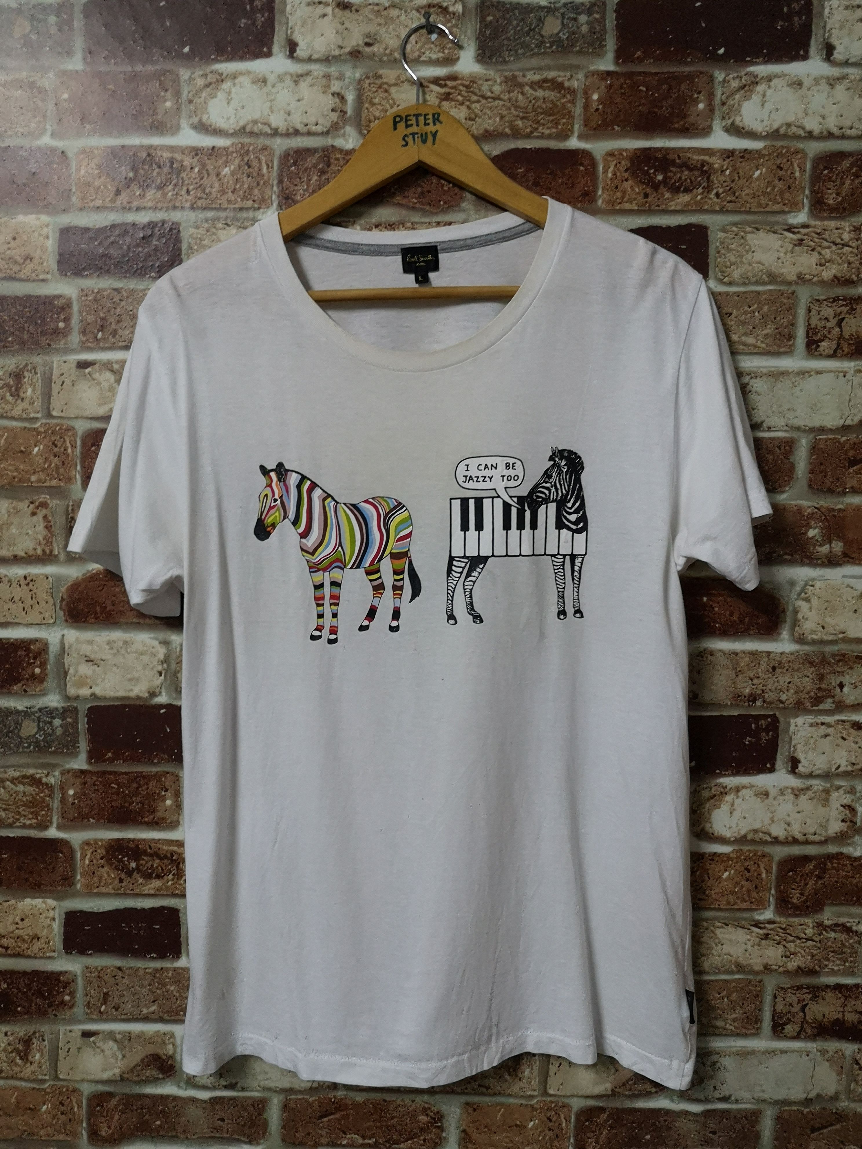Paul Smith Different Zebra by Paul Smith Size US L / EU 52-54 / 3 - 1 Thumbnail