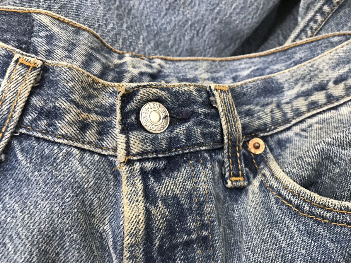 Levi's Vintage Clothing Vintage Denim Custom Levi's 501 Usa Button Zig Zap Design Size US 32 / EU 48 - 4 Thumbnail