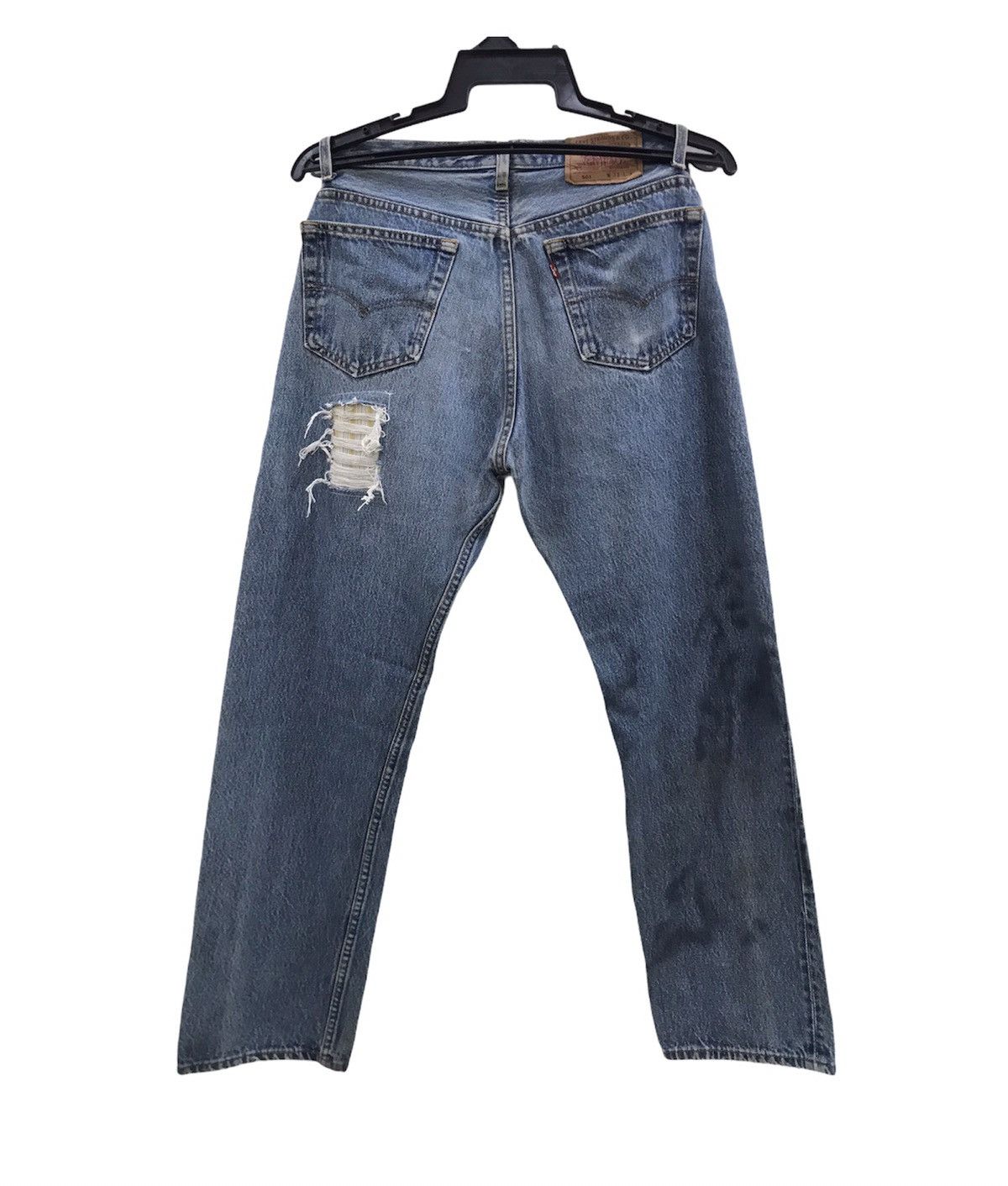 Levi's Vintage Clothing Vintage Denim Custom Levi's 501 Usa Button Zig Zap Design Size US 32 / EU 48 - 2 Thumbnail