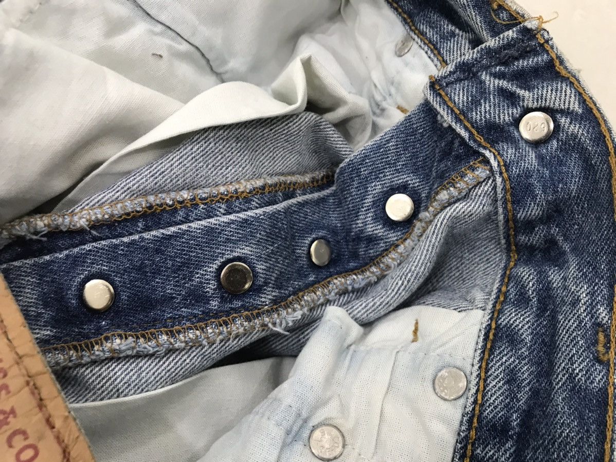 Levi's Vintage Clothing Vintage Denim Custom Levi's 501 Usa Button Zig Zap Design Size US 32 / EU 48 - 6 Thumbnail