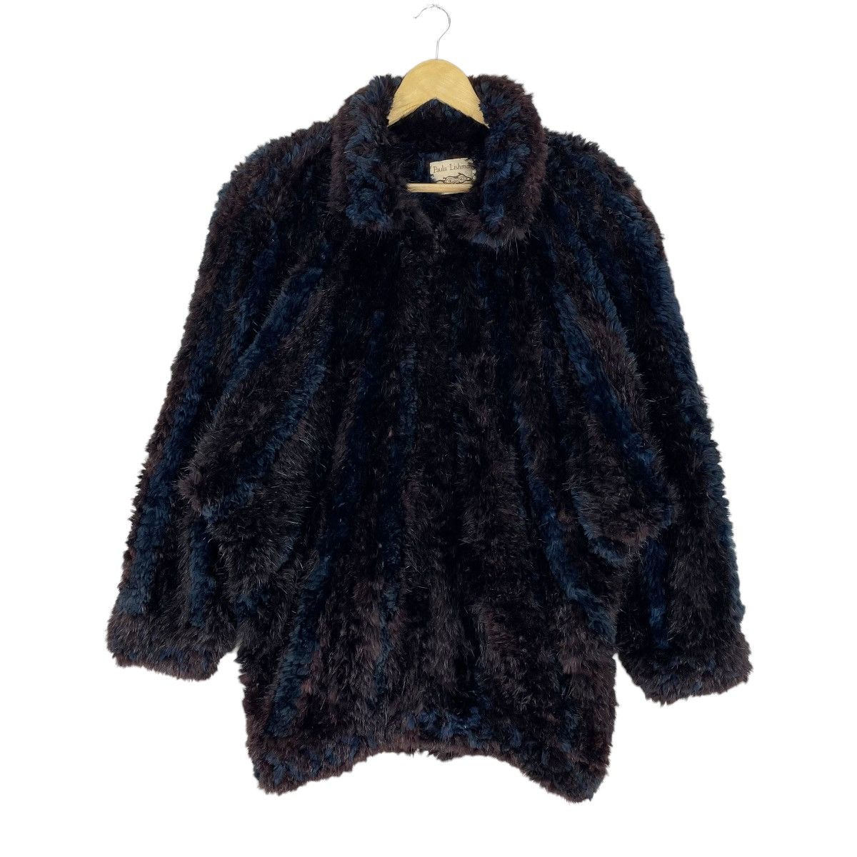 Designer × Handmade 🔥Paula Lishman Knitted Beaver Muskrat Fur Canada Size M / US 6-8 / IT 42-44 - 2 Thumbnail