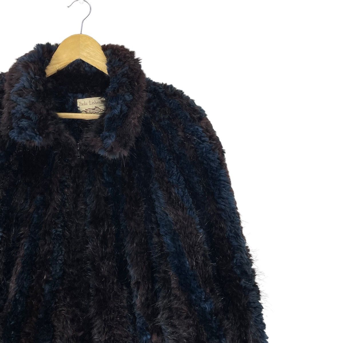 Designer × Handmade 🔥Paula Lishman Knitted Beaver Muskrat Fur Canada Size M / US 6-8 / IT 42-44 - 6 Thumbnail