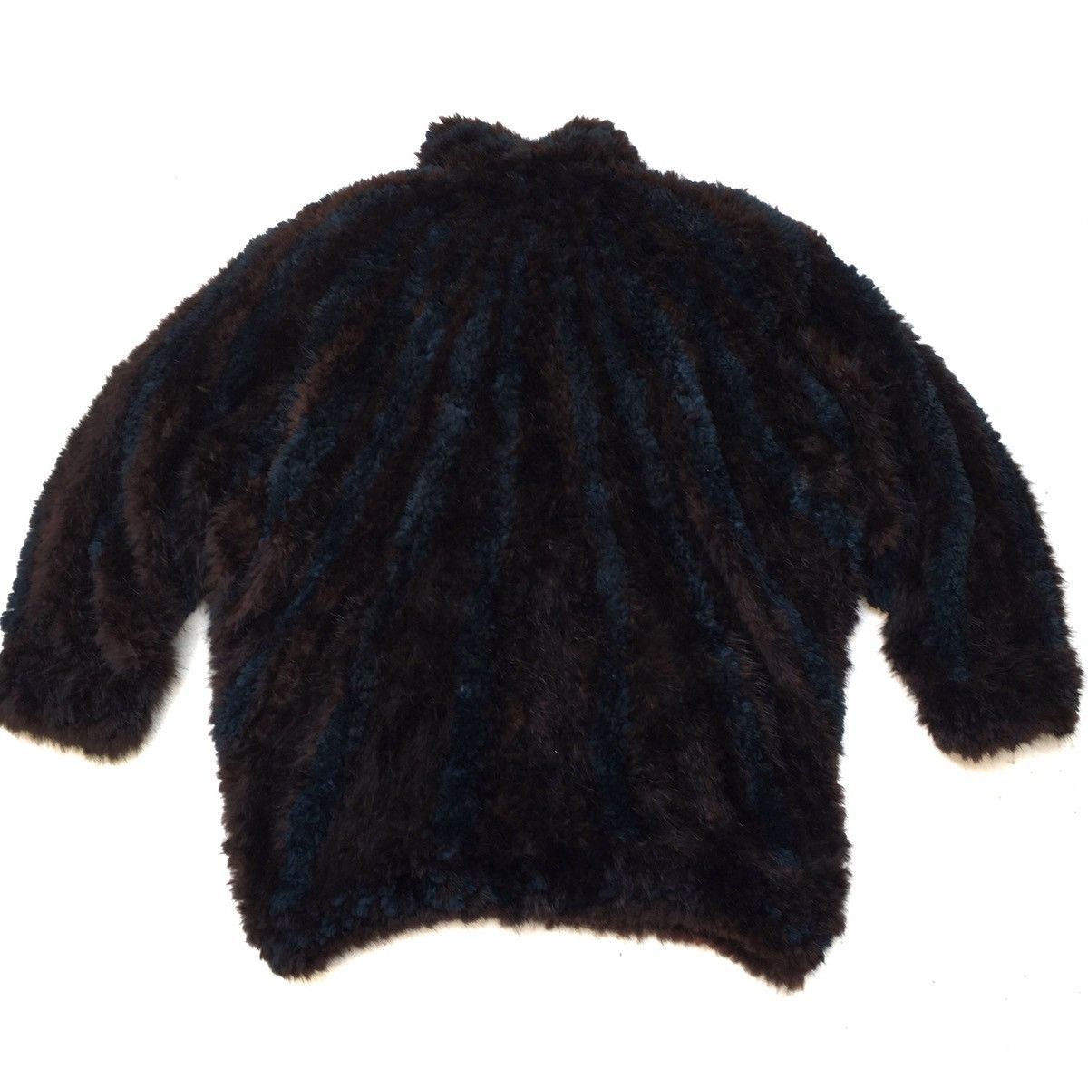 Designer × Handmade 🔥Paula Lishman Knitted Beaver Muskrat Fur Canada Size M / US 6-8 / IT 42-44 - 11 Thumbnail