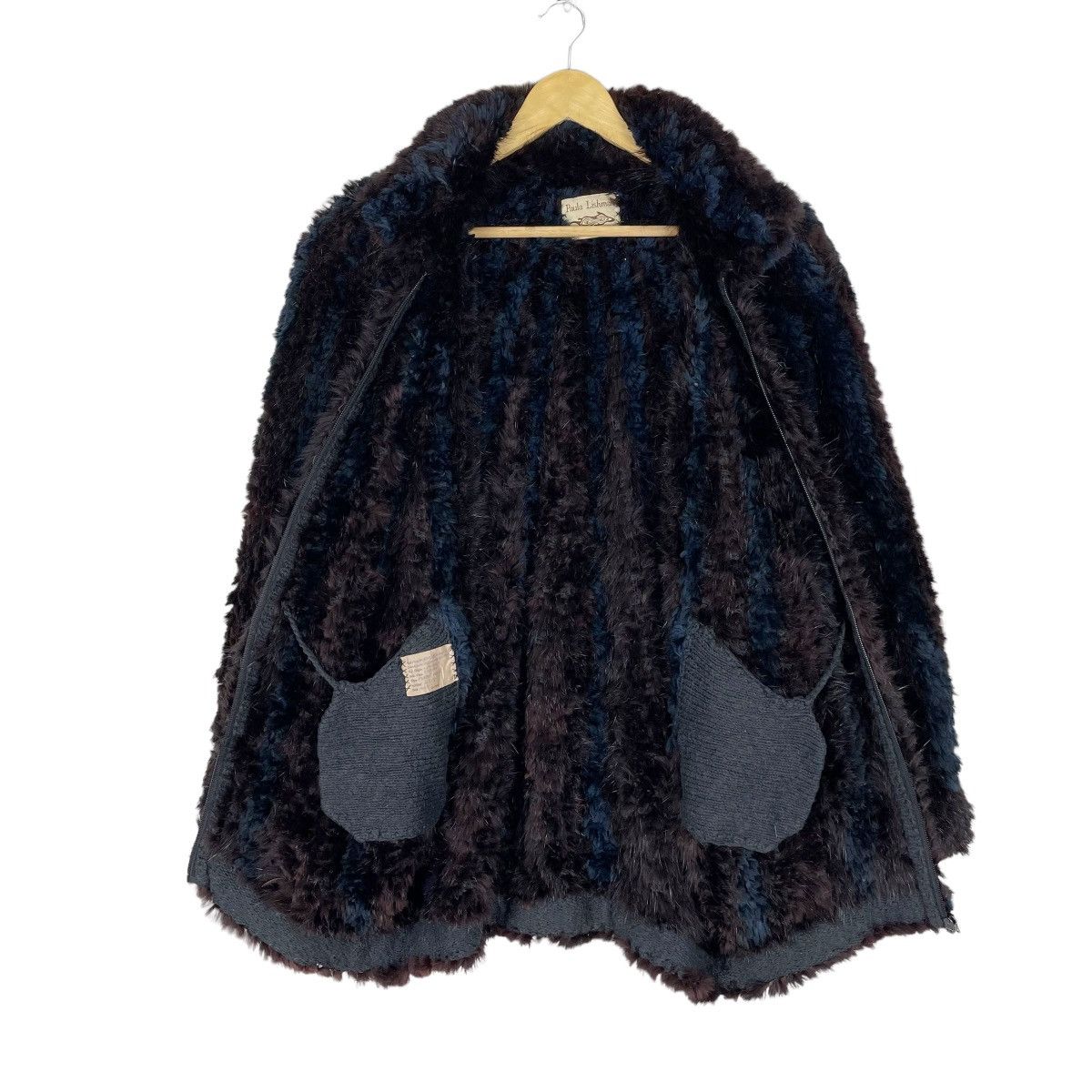 Designer × Handmade 🔥Paula Lishman Knitted Beaver Muskrat Fur Canada Size M / US 6-8 / IT 42-44 - 14 Thumbnail