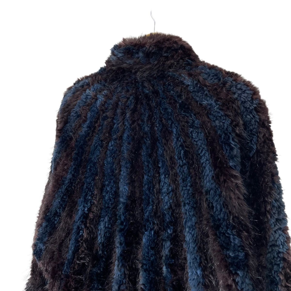 Designer × Handmade 🔥Paula Lishman Knitted Beaver Muskrat Fur Canada Size M / US 6-8 / IT 42-44 - 8 Thumbnail