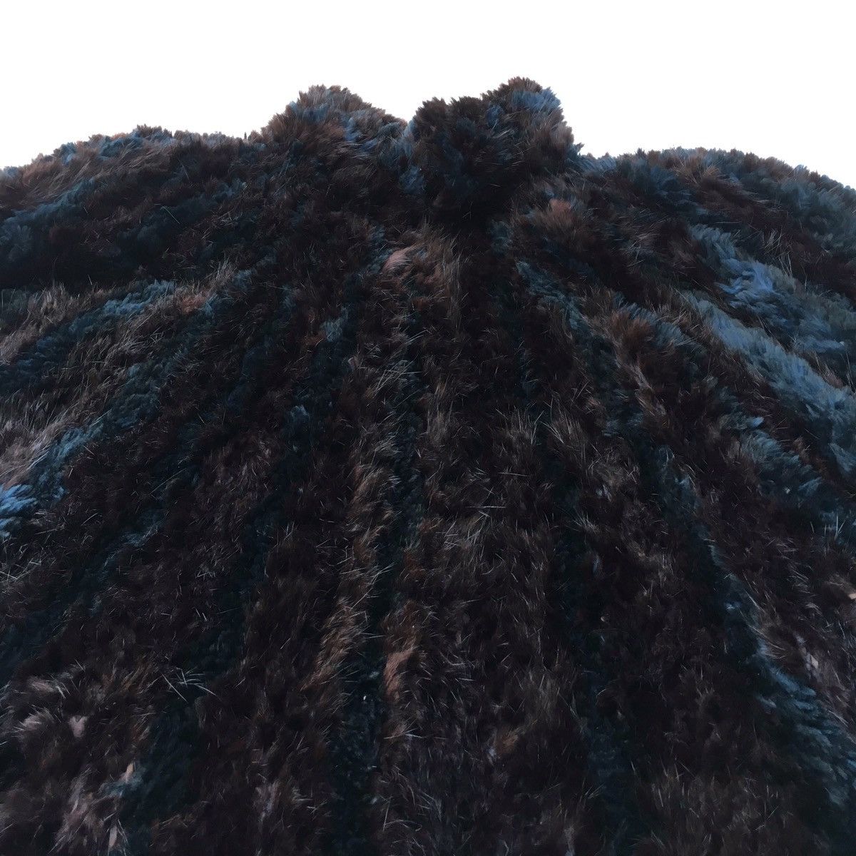 Designer × Handmade 🔥Paula Lishman Knitted Beaver Muskrat Fur Canada Size M / US 6-8 / IT 42-44 - 4 Thumbnail