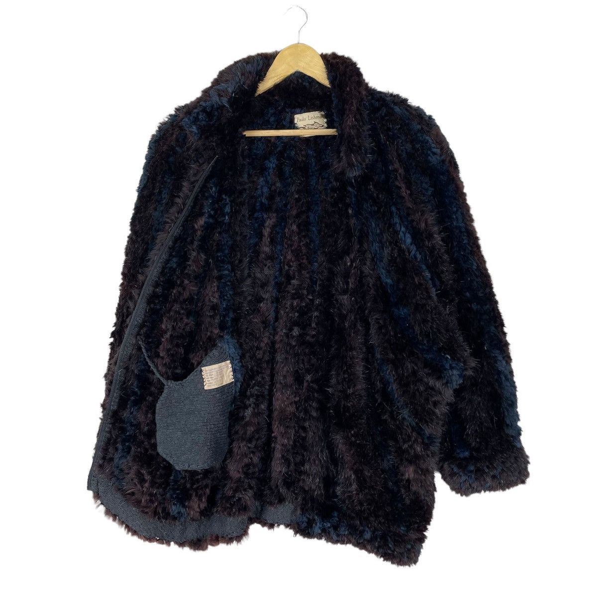 Designer × Handmade 🔥Paula Lishman Knitted Beaver Muskrat Fur Canada Size M / US 6-8 / IT 42-44 - 13 Thumbnail