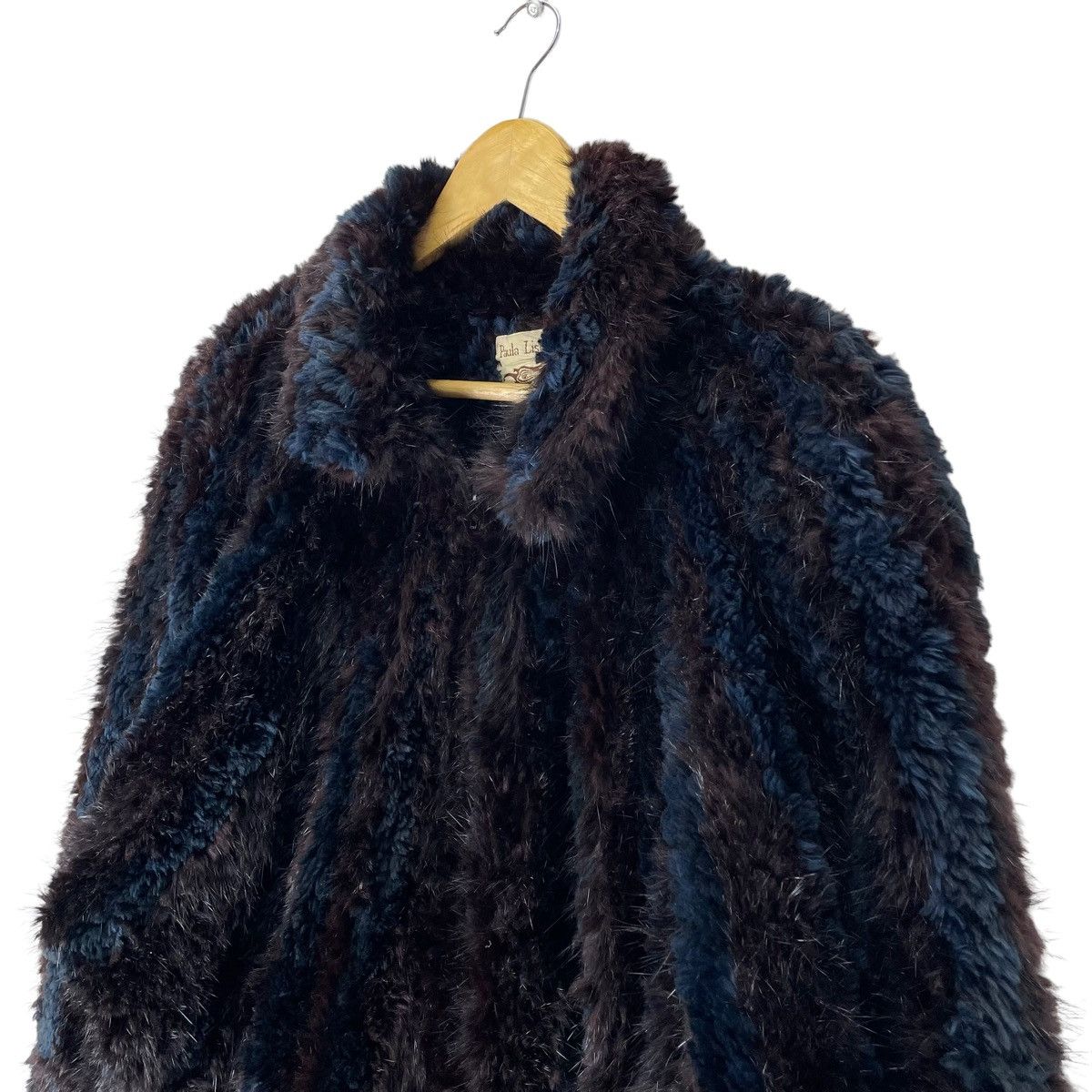 Designer × Handmade 🔥Paula Lishman Knitted Beaver Muskrat Fur Canada Size M / US 6-8 / IT 42-44 - 7 Thumbnail