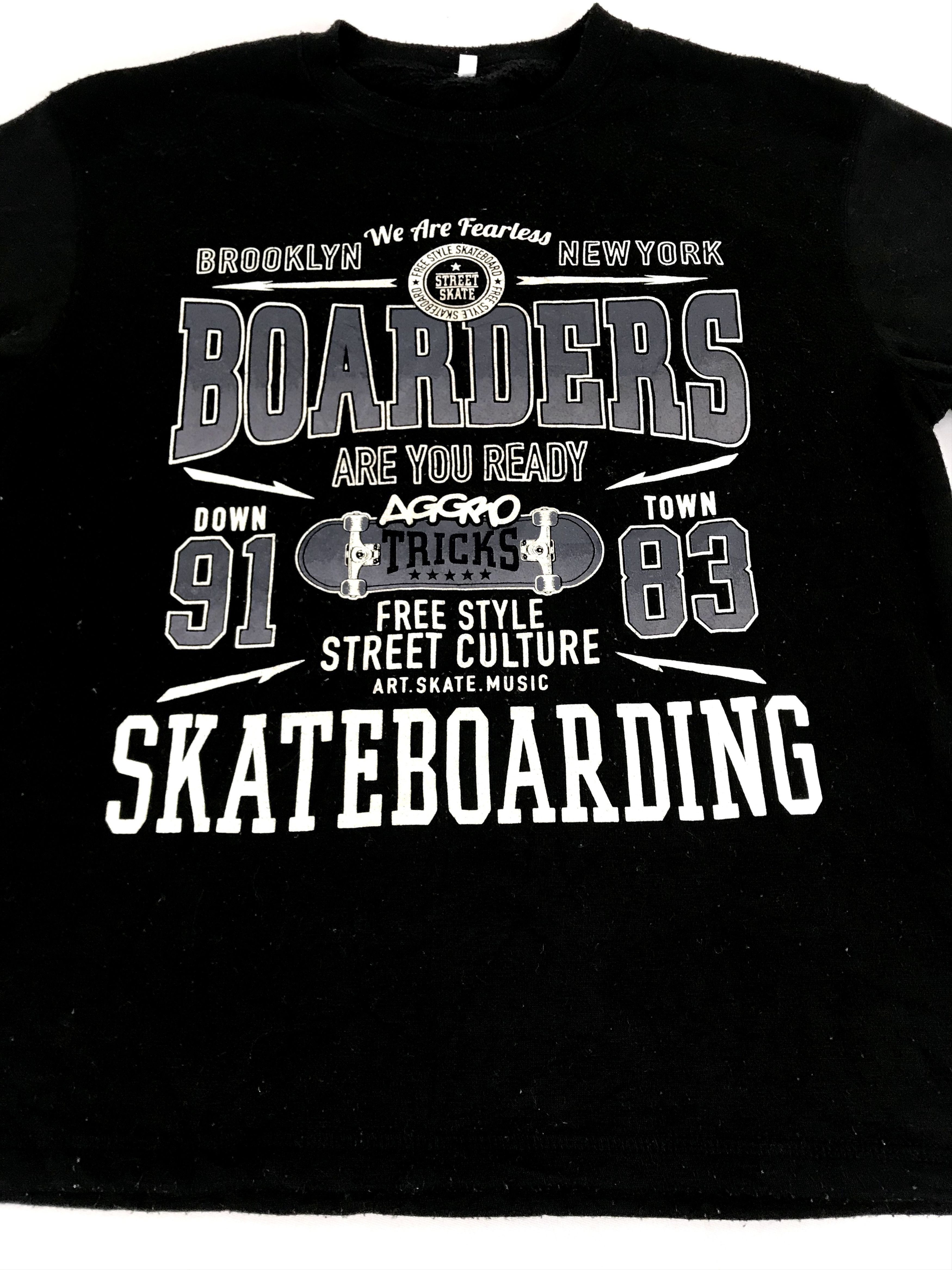 Japanese Brand Art Skate Music Brooklyn New York Skateboarding Sweatshirt Size S / US 4 / IT 40 - 2 Thumbnail