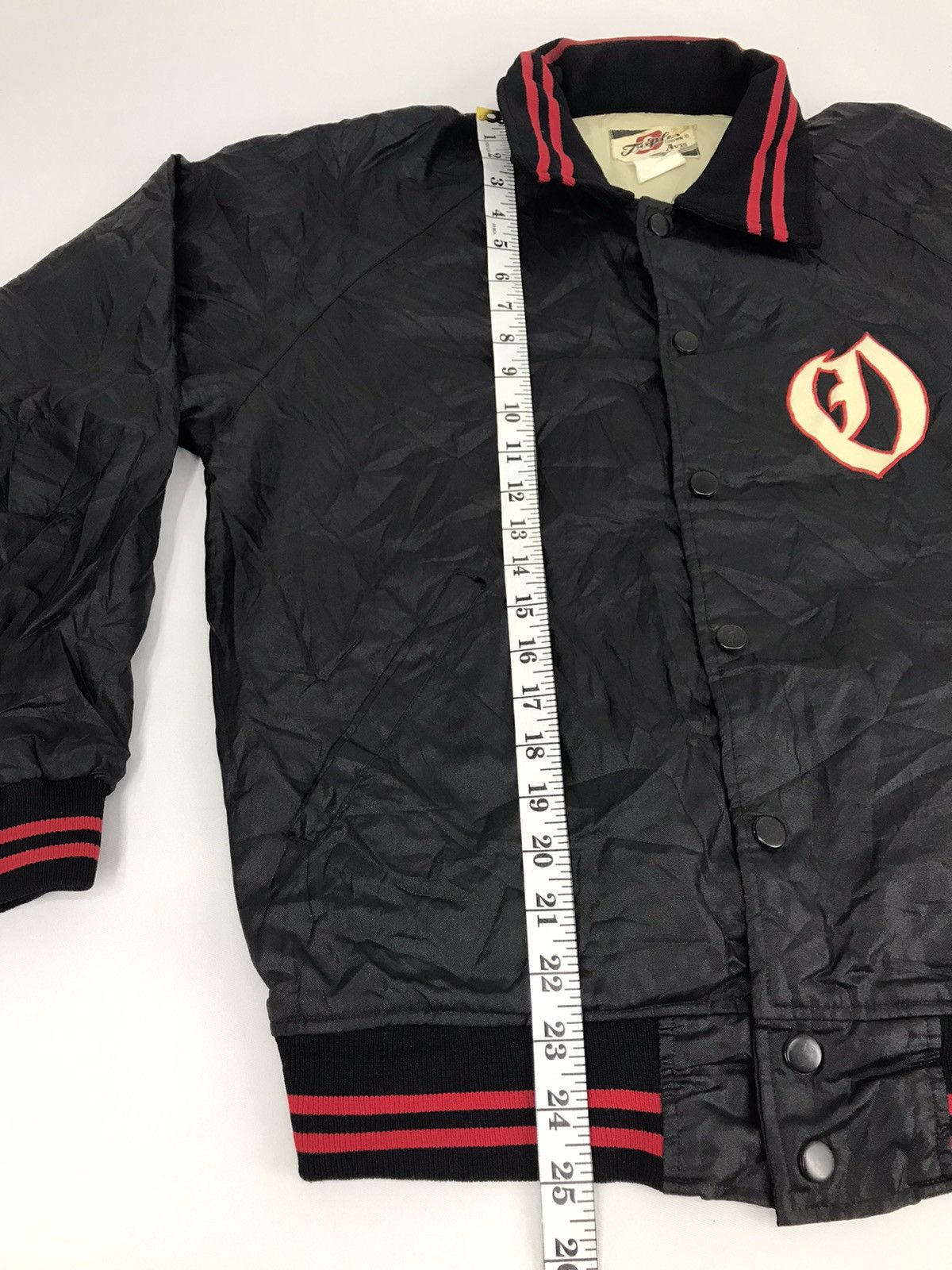 Vintage Vintage 90s Triple Crown Avis Snap Button Varsity Jacket Size US M / EU 48-50 / 2 - 7 Thumbnail