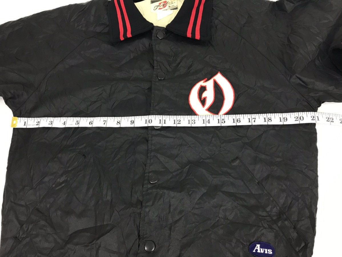 Vintage Vintage 90s Triple Crown Avis Snap Button Varsity Jacket Size US M / EU 48-50 / 2 - 6 Thumbnail