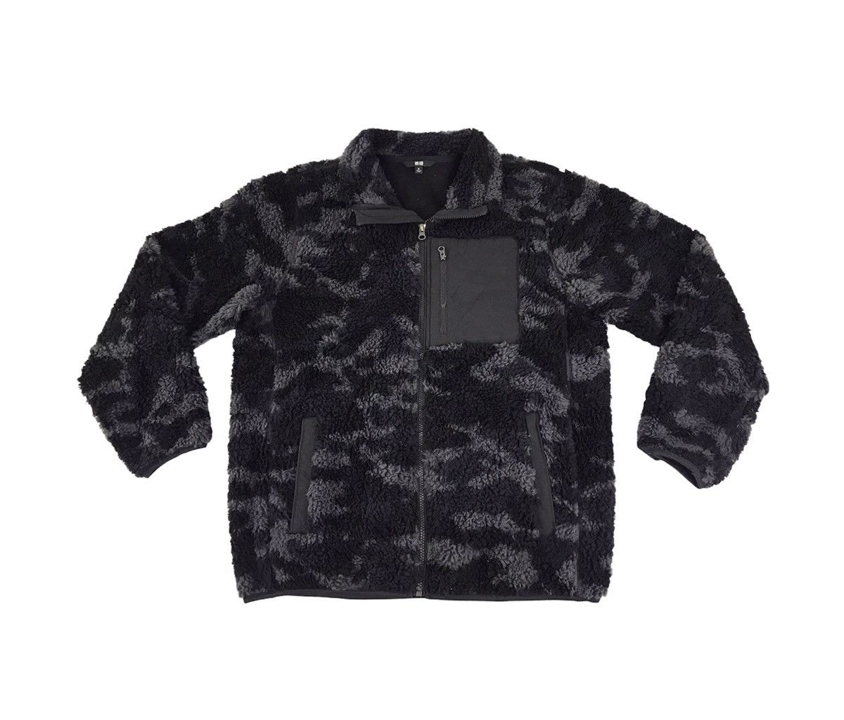 Camouflage Fleece Jacket Military Fashion Style