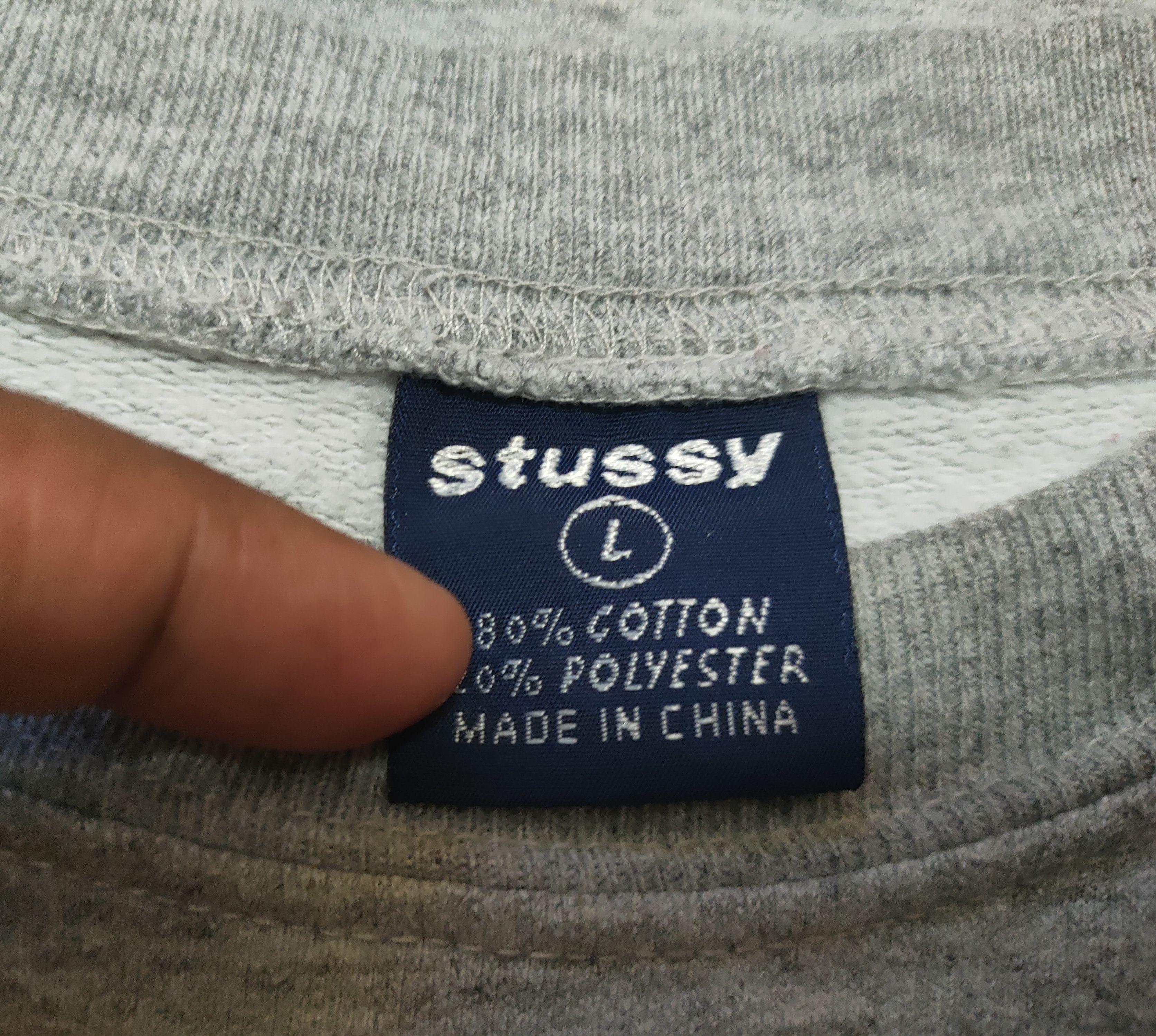 Stussy ❎ Stussy Crewneck Size US L / EU 52-54 / 3 - 3 Thumbnail