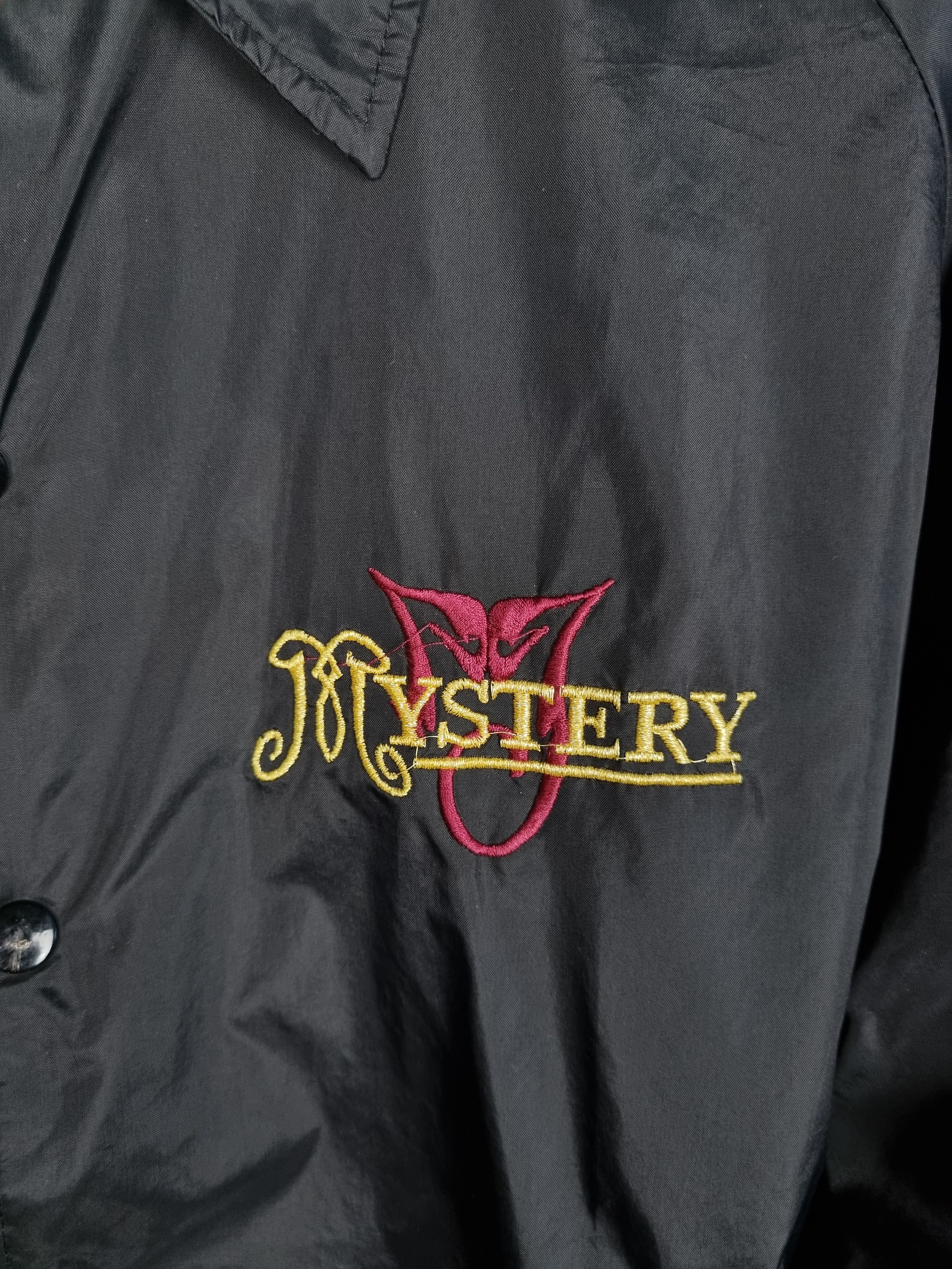 Band Tees × Michael Jackson Vintage 90s Michael Jackson MYSTERY Tour Coach jacket RARE! Size US M / EU 48-50 / 2 - 7 Thumbnail