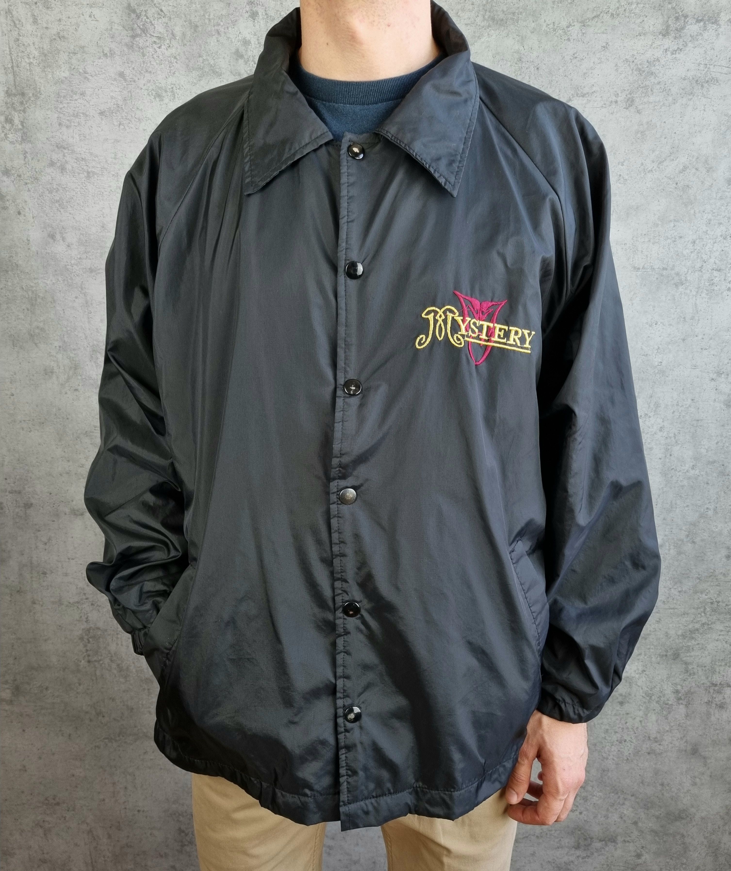 Band Tees × Michael Jackson Vintage 90s Michael Jackson MYSTERY Tour Coach jacket RARE! Size US M / EU 48-50 / 2 - 10 Thumbnail