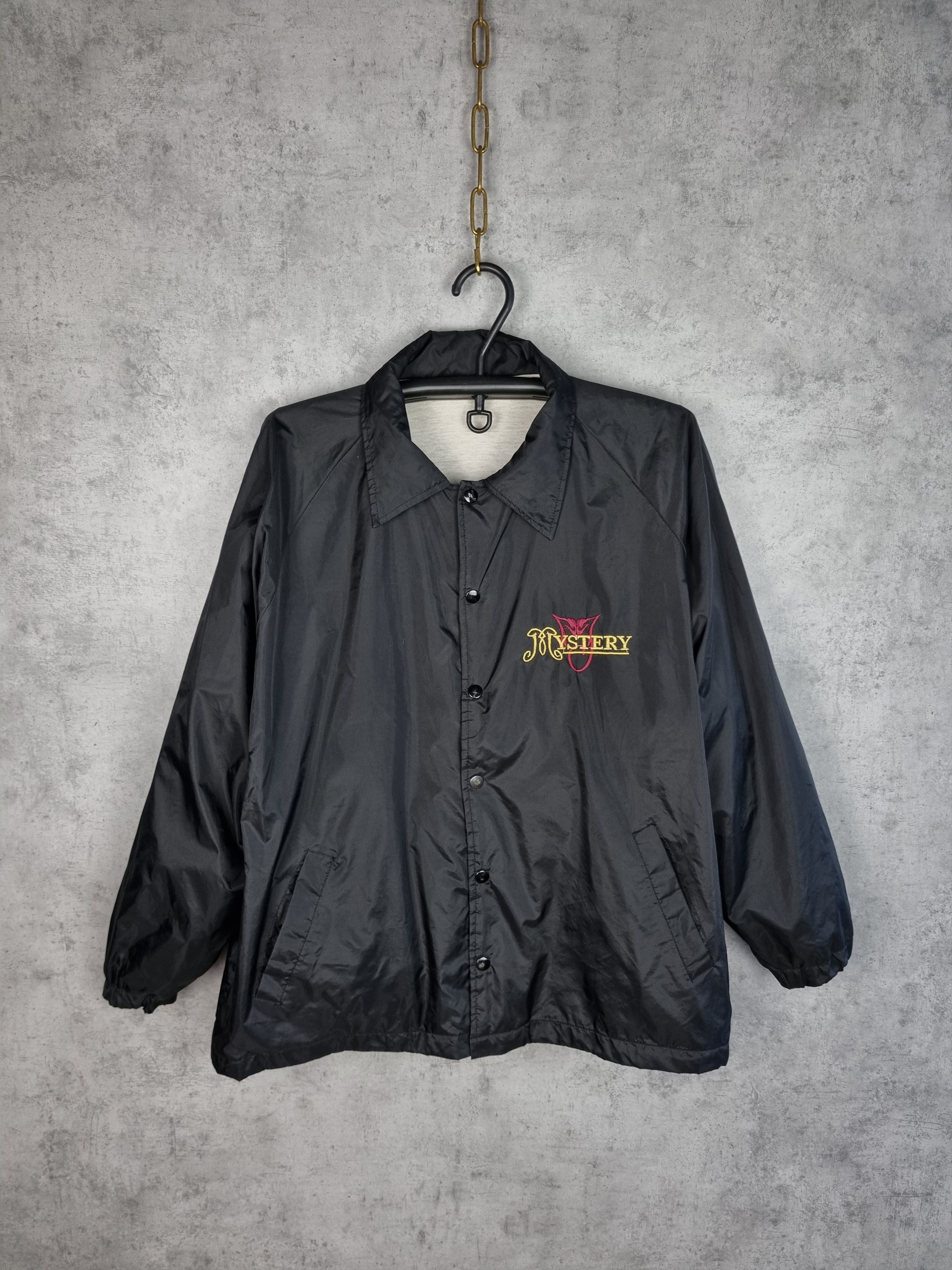 Band Tees × Michael Jackson Vintage 90s Michael Jackson MYSTERY Tour Coach jacket RARE! Size US M / EU 48-50 / 2 - 3 Thumbnail