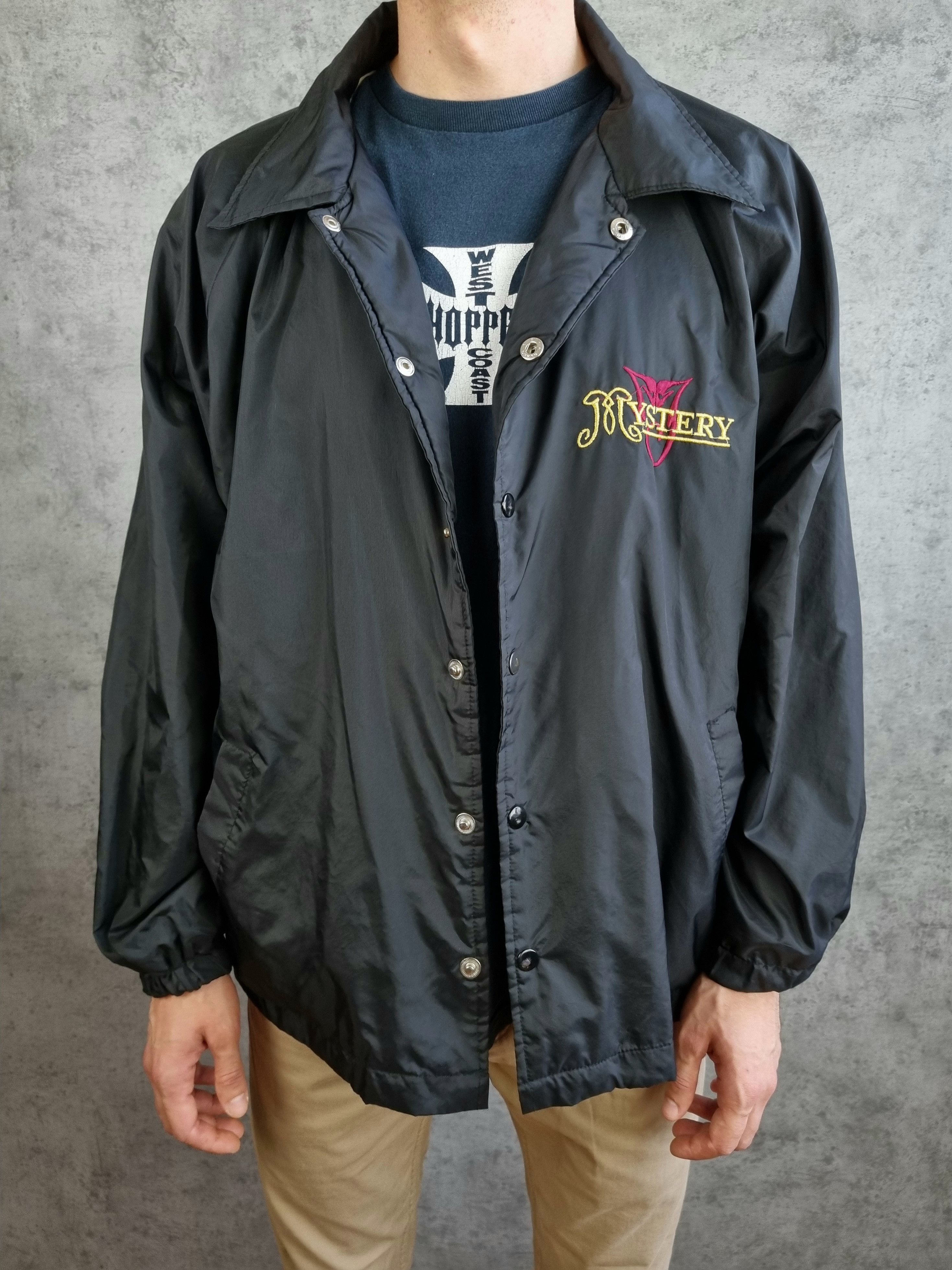 Band Tees × Michael Jackson Vintage 90s Michael Jackson MYSTERY Tour Coach jacket RARE! Size US M / EU 48-50 / 2 - 2 Thumbnail