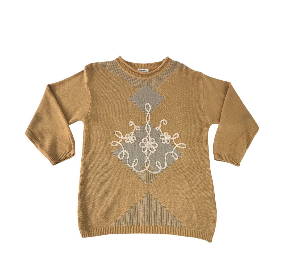 Japanese Brand × Vintage Pinion Knitwear Sweatshirt Embroidery Inspired Designer Size US M / EU 48-50 / 2 - 1 Thumbnail