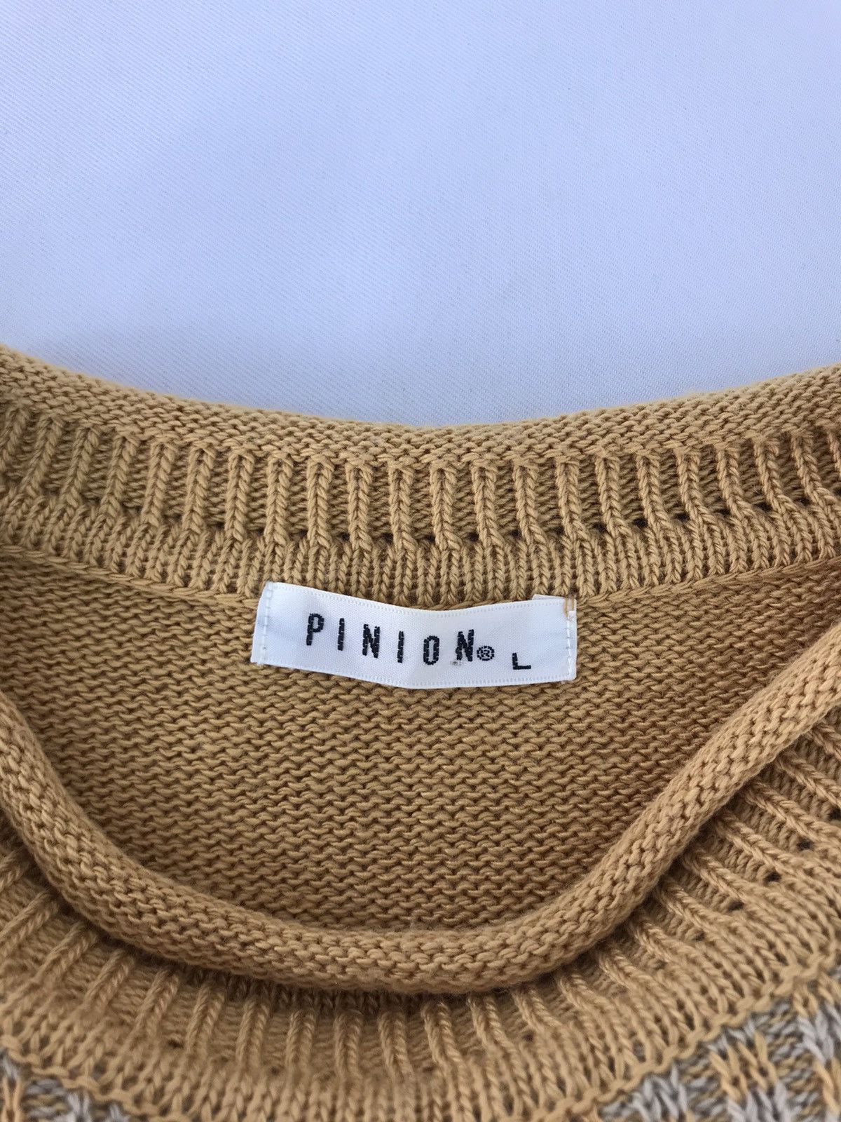 Japanese Brand × Vintage Pinion Knitwear Sweatshirt Embroidery Inspired Designer Size US M / EU 48-50 / 2 - 4 Thumbnail