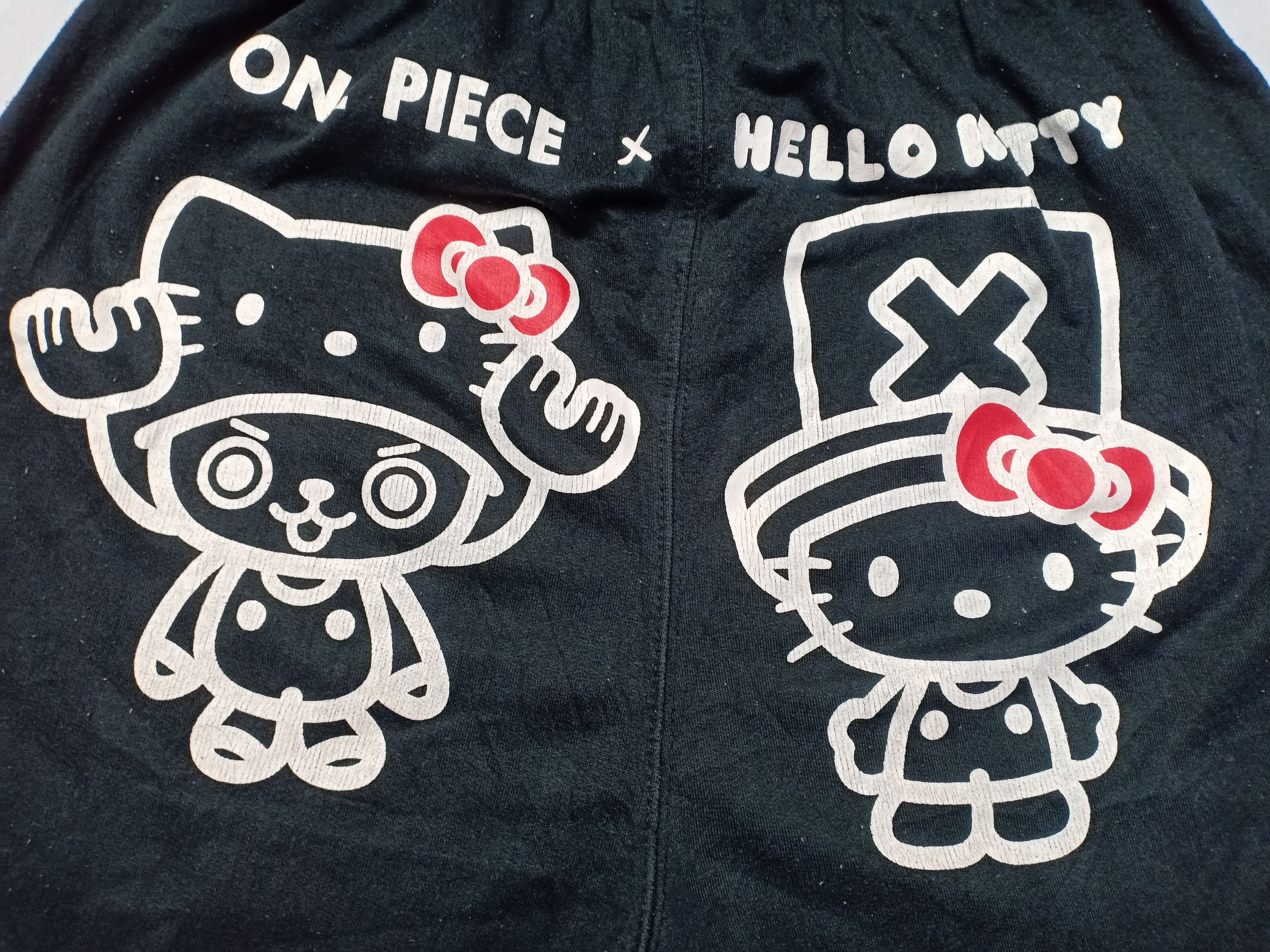 Anime × Cartoon Network × One Piece Rare One piece X Hello Kitty Cartoon Jogger Pant Unisex Size US 31 - 11 Thumbnail
