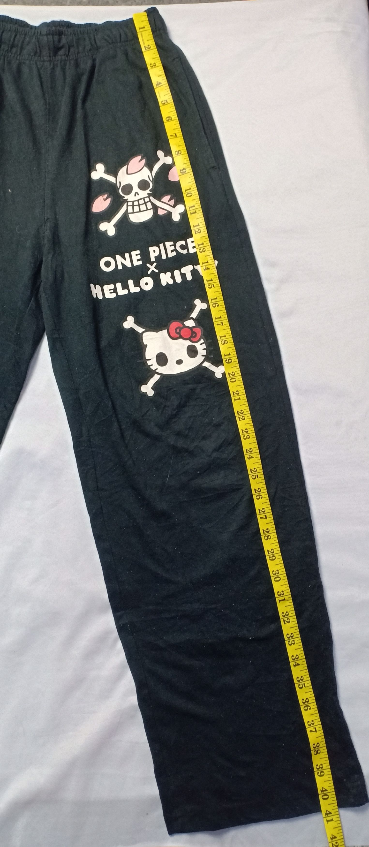 Anime × Cartoon Network × One Piece Rare One piece X Hello Kitty Cartoon Jogger Pant Unisex Size US 31 - 8 Thumbnail