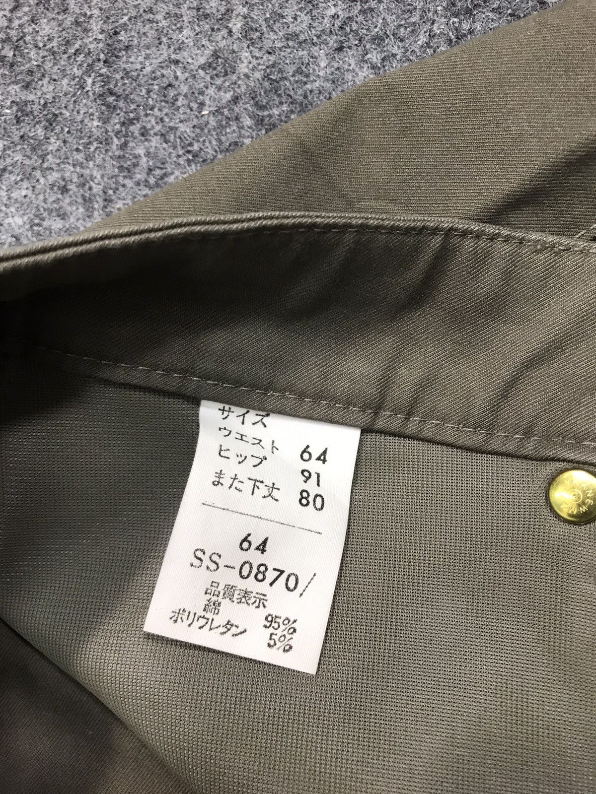 Japanese Brand × Vintage Mrs. Jeanna by Sweet Camel Trouser Pant Inspired Designer Size US 28 / EU 44 - 7 Thumbnail