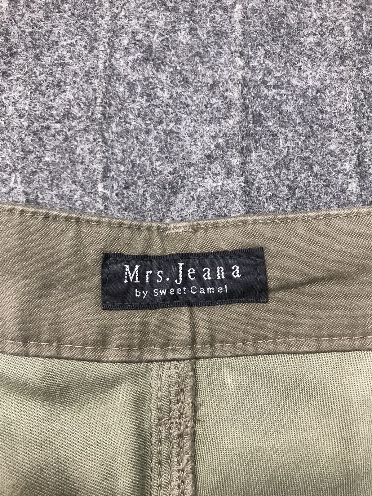 Japanese Brand × Vintage Mrs. Jeanna by Sweet Camel Trouser Pant Inspired Designer Size US 28 / EU 44 - 6 Thumbnail