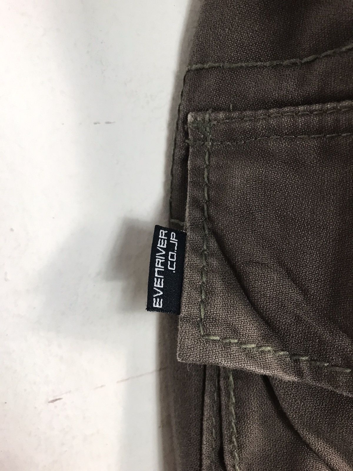 Vintage Japanese Brand Evenriver Cargo Trouser Brown Unisex Wear Size US 33 - 3 Thumbnail