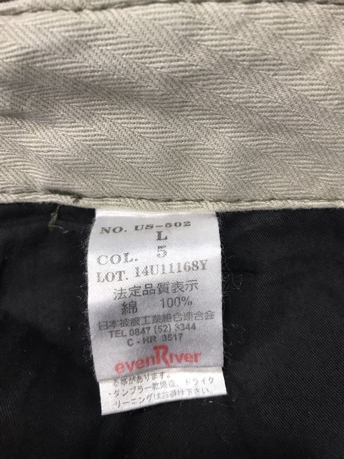 Vintage Japanese Brand Evenriver Cargo Trouser Brown Unisex Wear Size US 33 - 6 Thumbnail