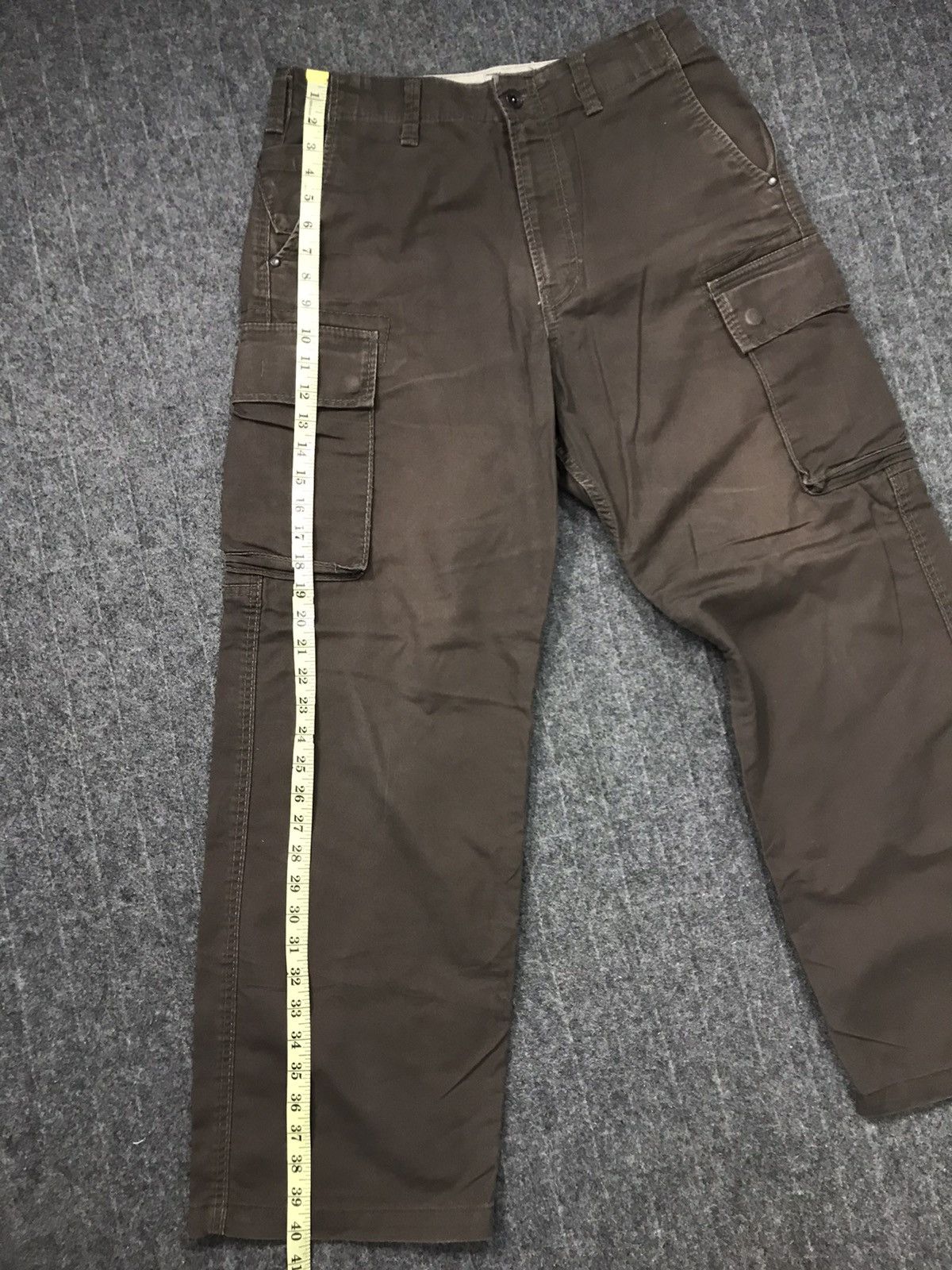 Vintage Japanese Brand Evenriver Cargo Trouser Brown Unisex Wear Size US 33 - 10 Thumbnail