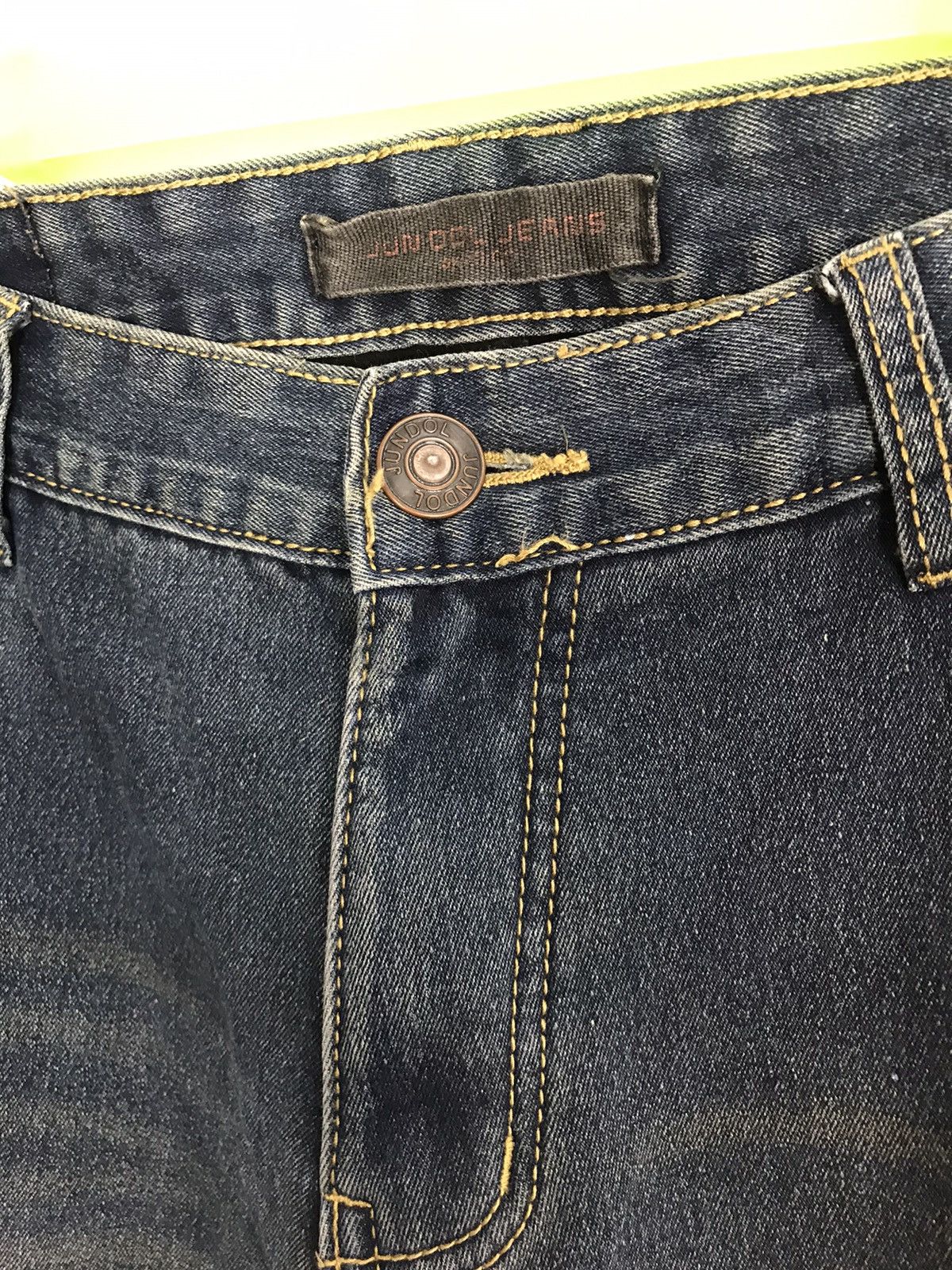 Japanese Brand × Vintage Vintage Jondol Denim People Republic Denim Jeans Indigo Size US 31 - 3 Thumbnail