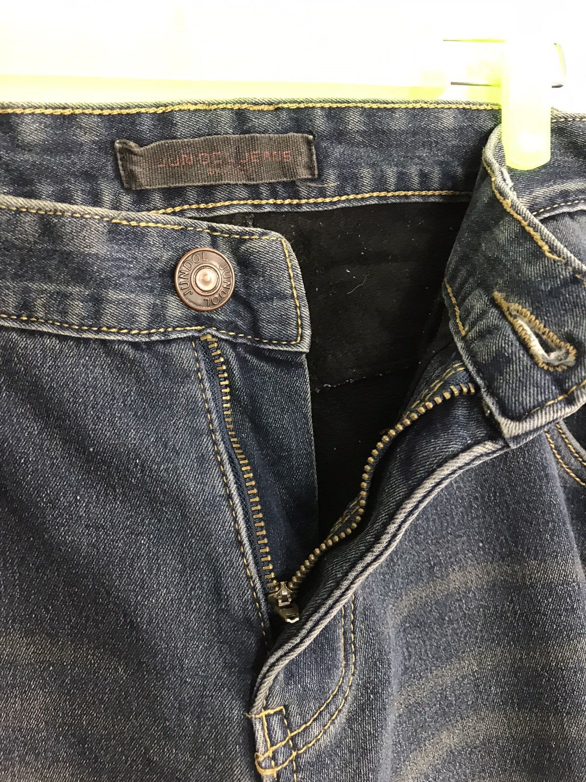 Japanese Brand × Vintage Vintage Jondol Denim People Republic Denim Jeans Indigo Size US 31 - 4 Thumbnail