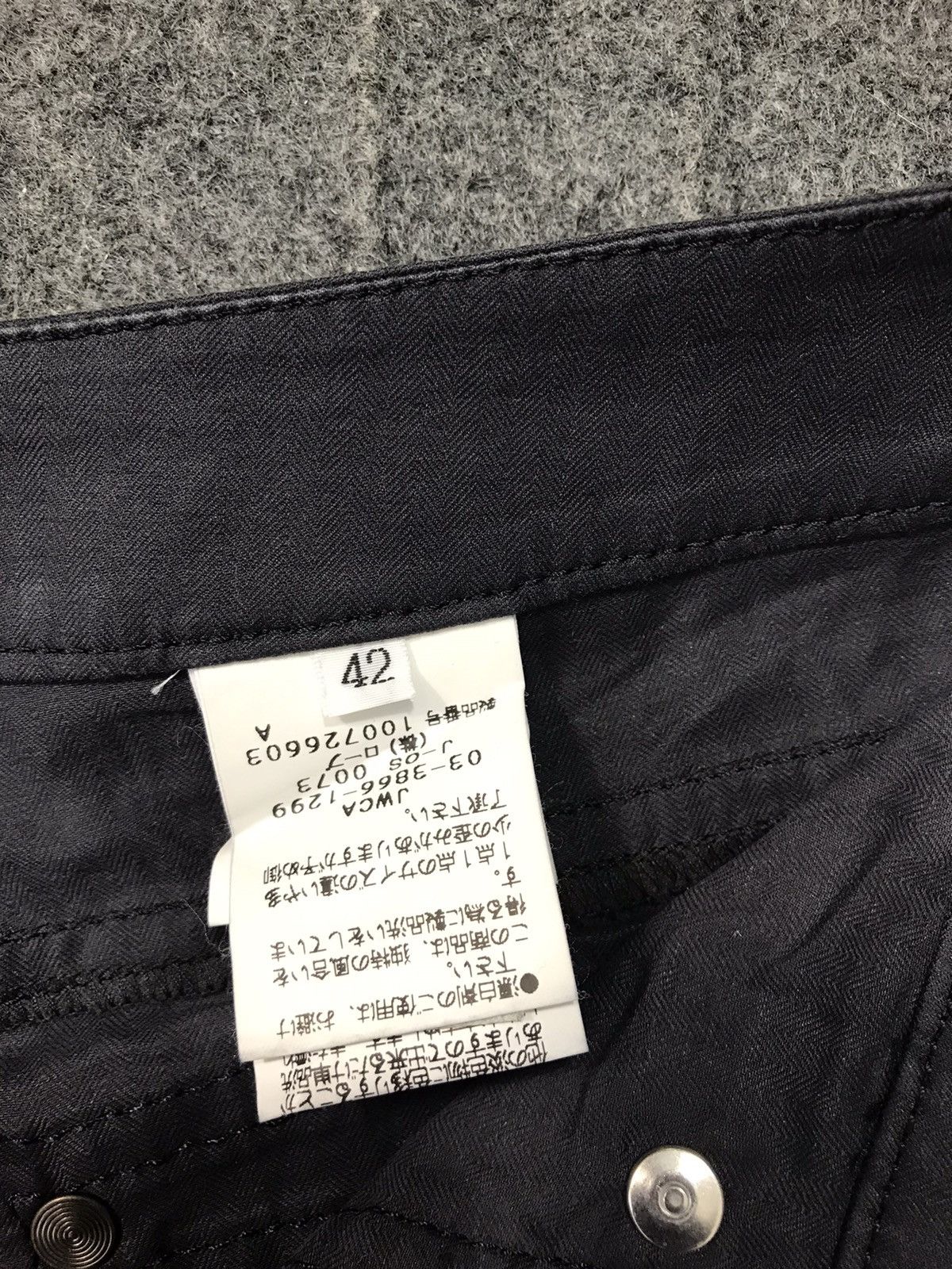 Japanese Brand × Vintage Hype Passione Black Denim Bondage Jeans Indigo Boot Cut Size US 30 / EU 46 - 5 Thumbnail