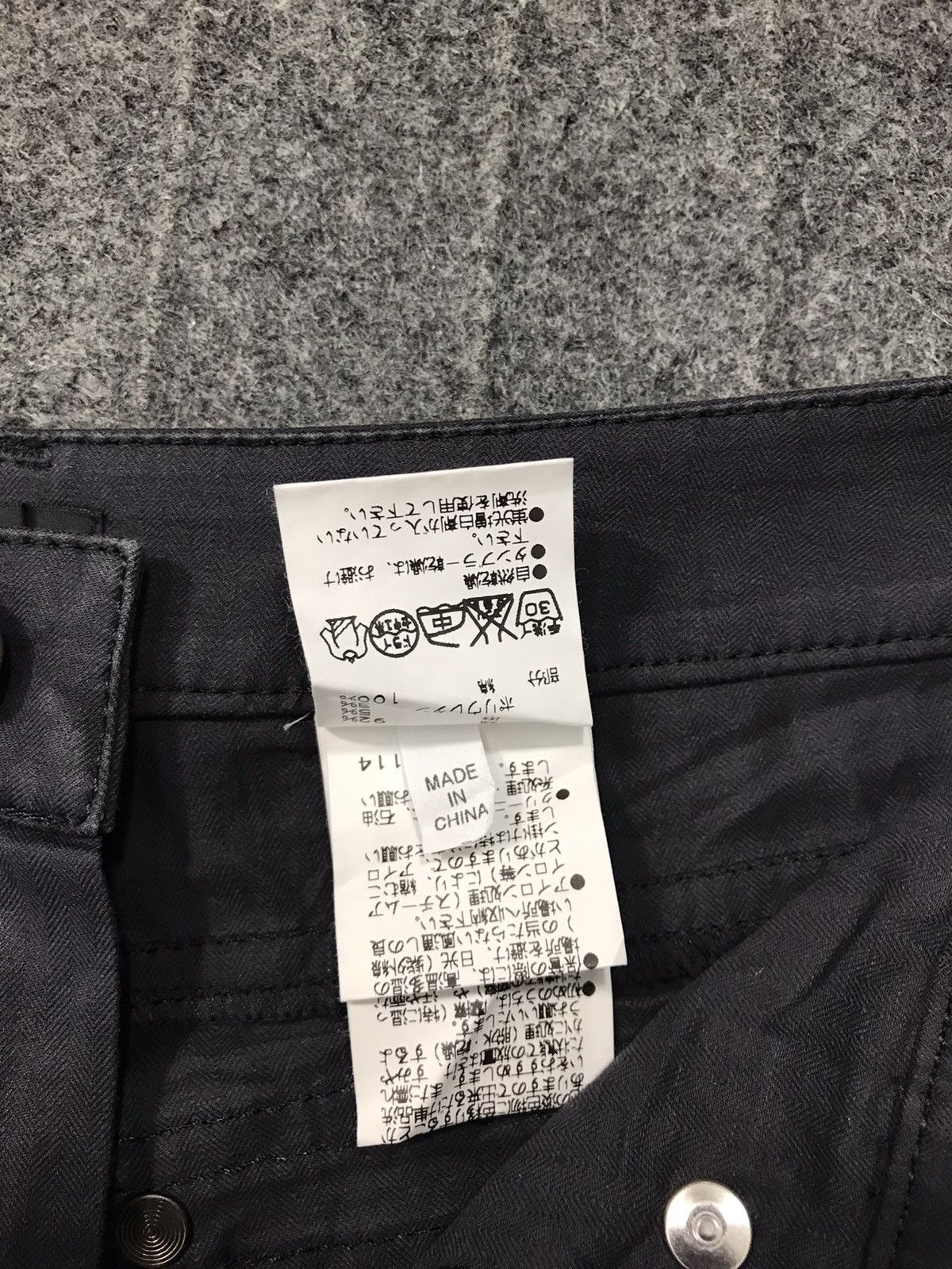 Japanese Brand × Vintage Hype Passione Black Denim Bondage Jeans Indigo Boot Cut Size US 30 / EU 46 - 6 Thumbnail