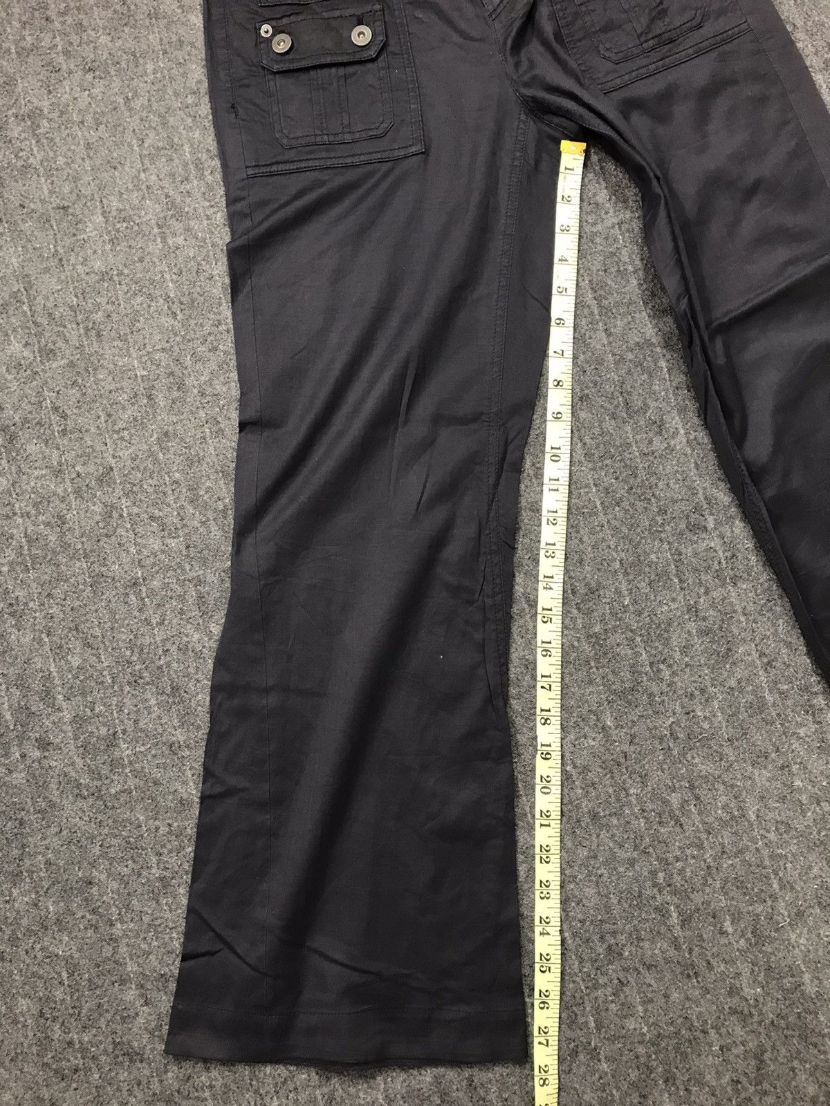 Japanese Brand × Vintage Hype Passione Black Denim Bondage Jeans Indigo Boot Cut Size US 30 / EU 46 - 10 Thumbnail