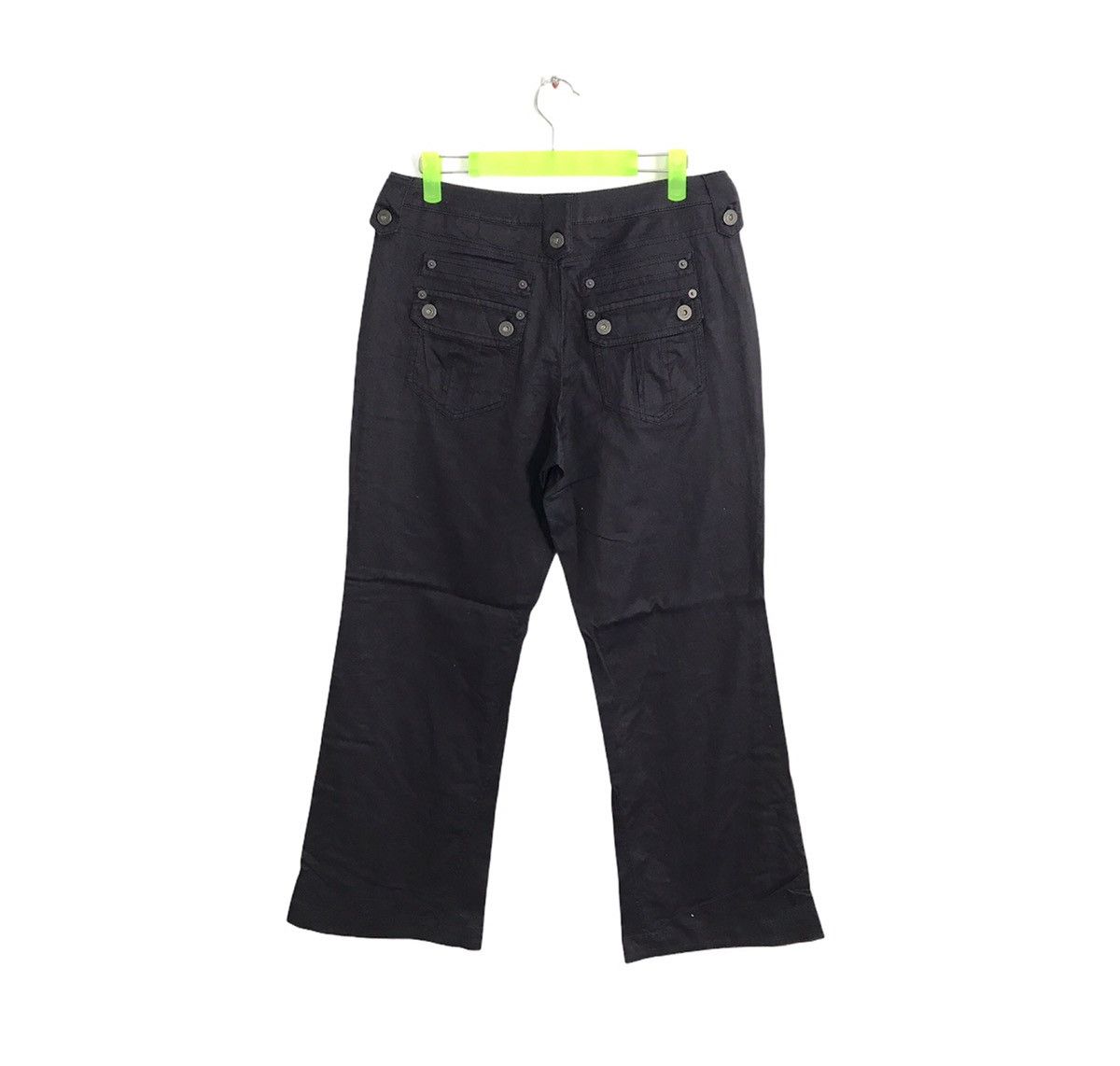Japanese Brand × Vintage Hype Passione Black Denim Bondage Jeans Indigo Boot Cut Size US 30 / EU 46 - 2 Thumbnail