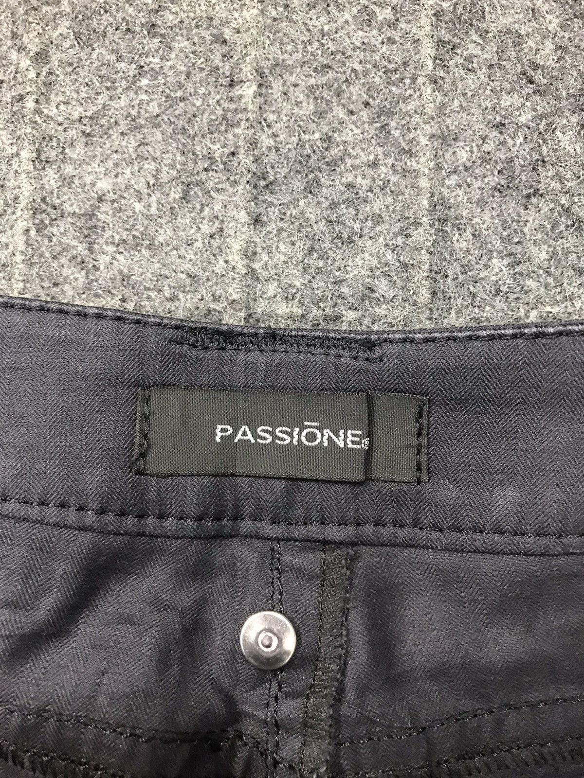 Japanese Brand × Vintage Hype Passione Black Denim Bondage Jeans Indigo Boot Cut Size US 30 / EU 46 - 4 Thumbnail