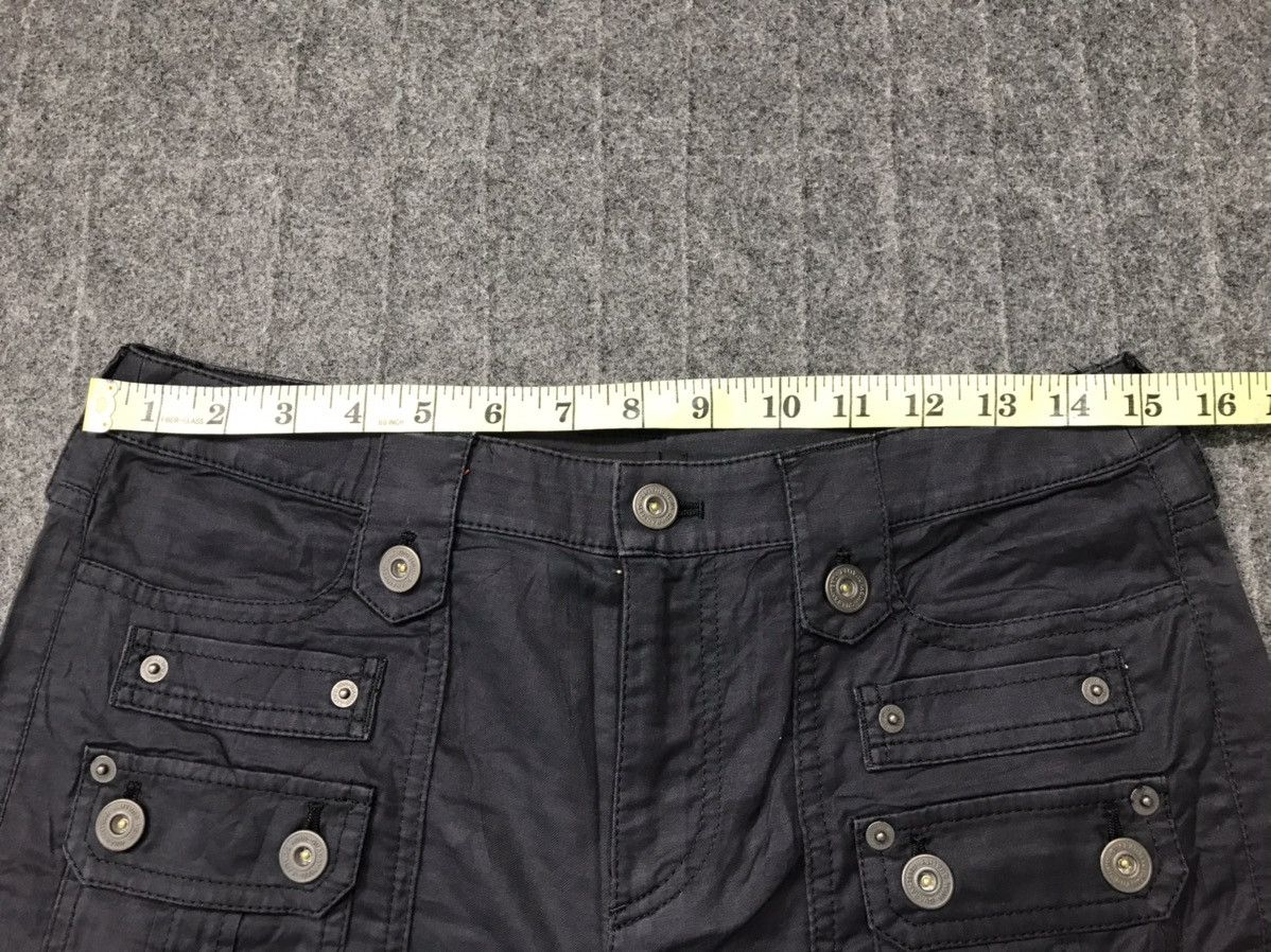 Japanese Brand × Vintage Hype Passione Black Denim Bondage Jeans Indigo Boot Cut Size US 30 / EU 46 - 8 Thumbnail