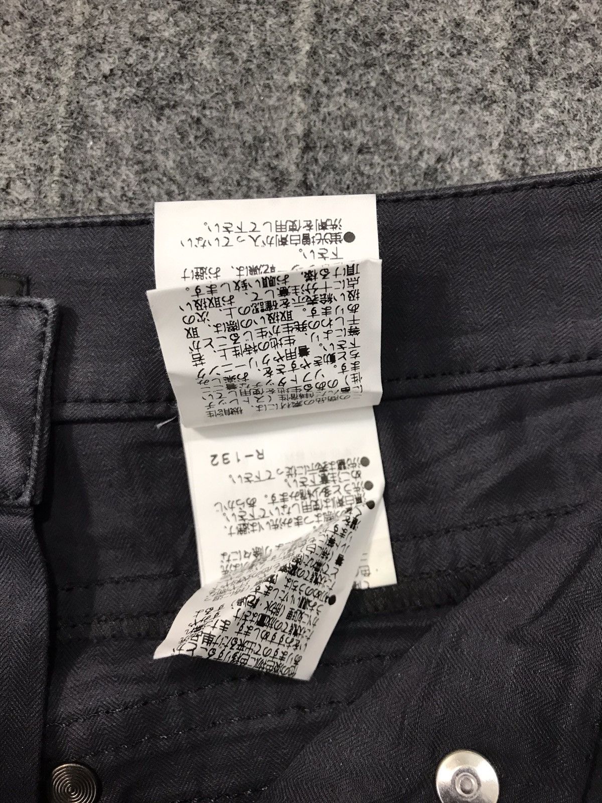 Japanese Brand × Vintage Hype Passione Black Denim Bondage Jeans Indigo Boot Cut Size US 30 / EU 46 - 7 Thumbnail
